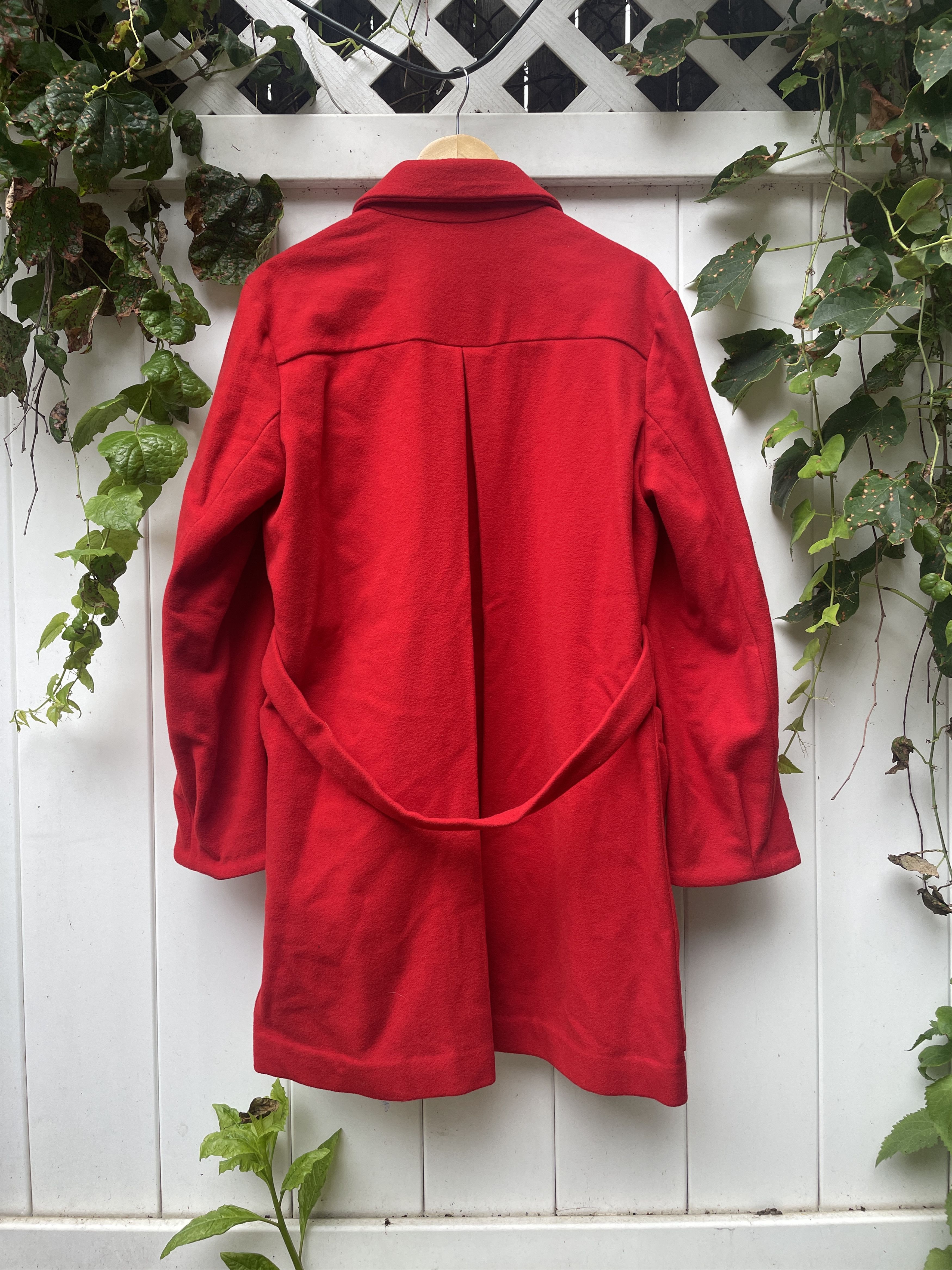 Gosha Rubchinskiy Gosha Rubchinskiy Modern Archival Belted Felt Coat A/W 2013 Size US M / EU 48-50 / 2 - 2 Thumbnail