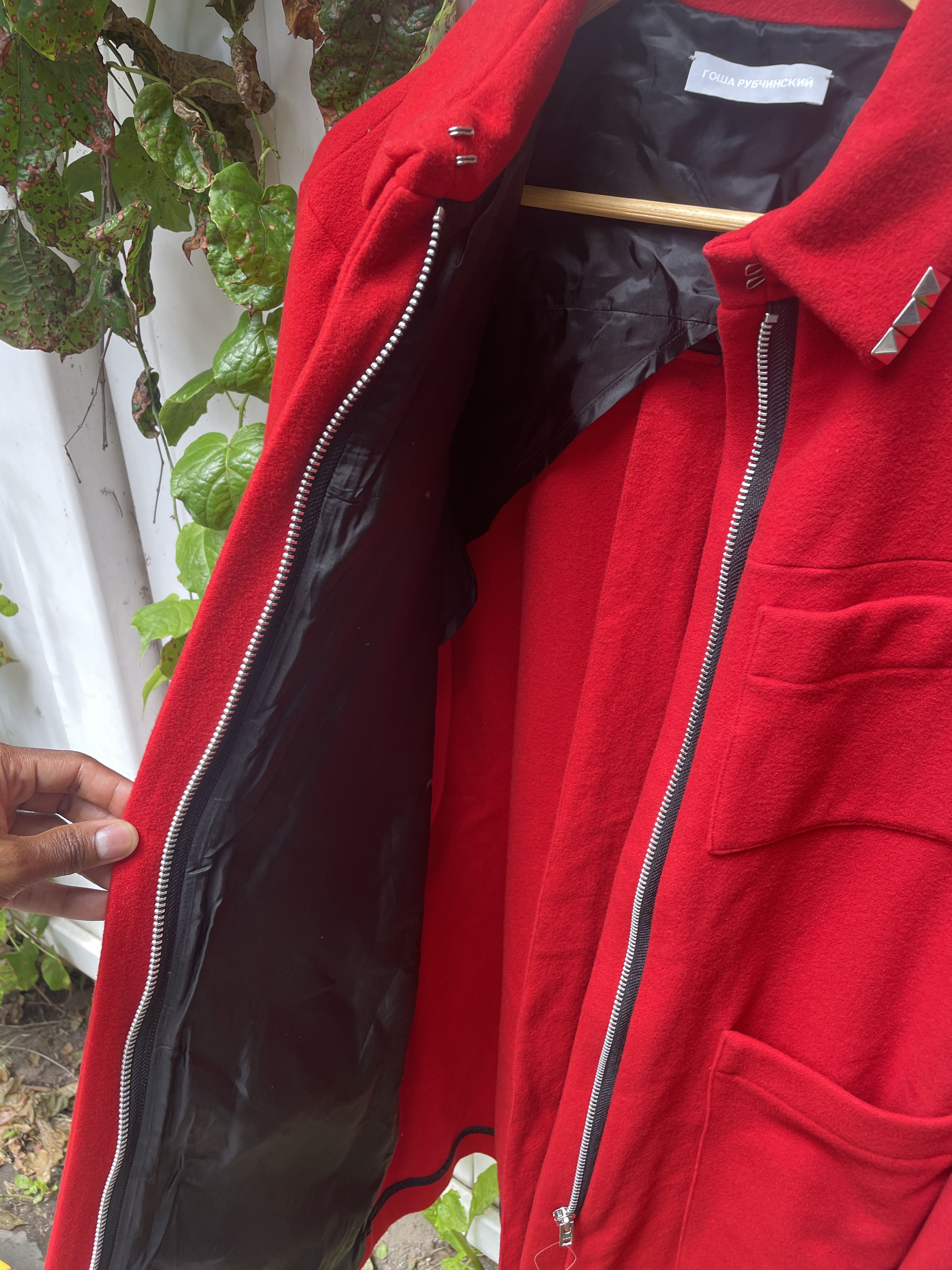 Gosha Rubchinskiy Gosha Rubchinskiy Modern Archival Belted Felt Coat A/W 2013 Size US M / EU 48-50 / 2 - 4 Thumbnail