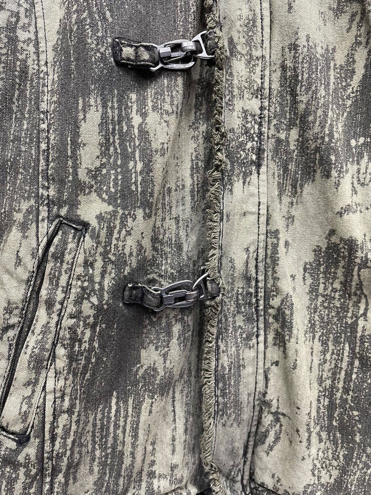 In The Attic 🔥IN THE ATTIC Punk Rock Bondage Buckles Denim Hoodie Size US M / EU 48-50 / 2 - 11 Thumbnail