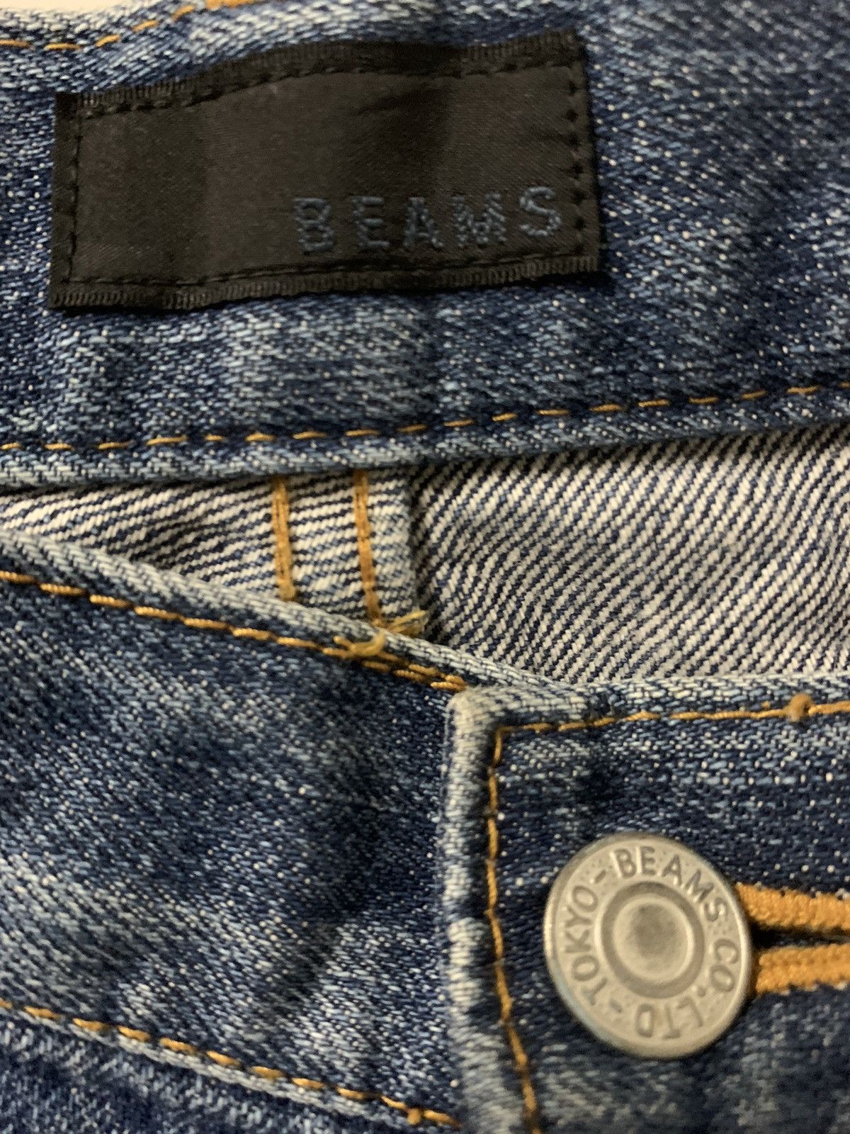 Beams Plus × Japanese Brand Japanesebrand Beams Denim Jeans Size US 32 / EU 48 - 10 Thumbnail