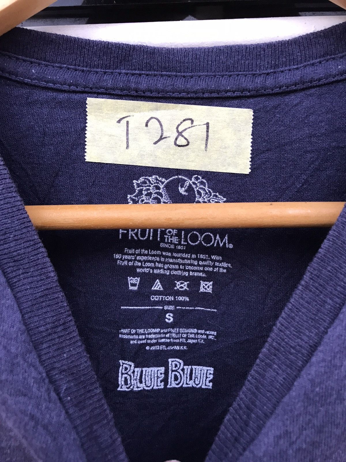 Blue Blue Japan × Fruit Of The Loom Blue Blue X Fruit Of The Loom Pocket Tees Size US S / EU 44-46 / 1 - 4 Thumbnail