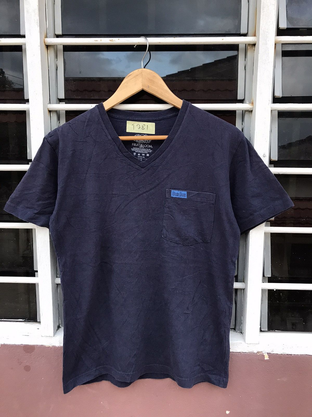 Blue Blue Japan × Fruit Of The Loom Blue Blue X Fruit Of The Loom Pocket Tees Size US S / EU 44-46 / 1 - 1 Thumbnail