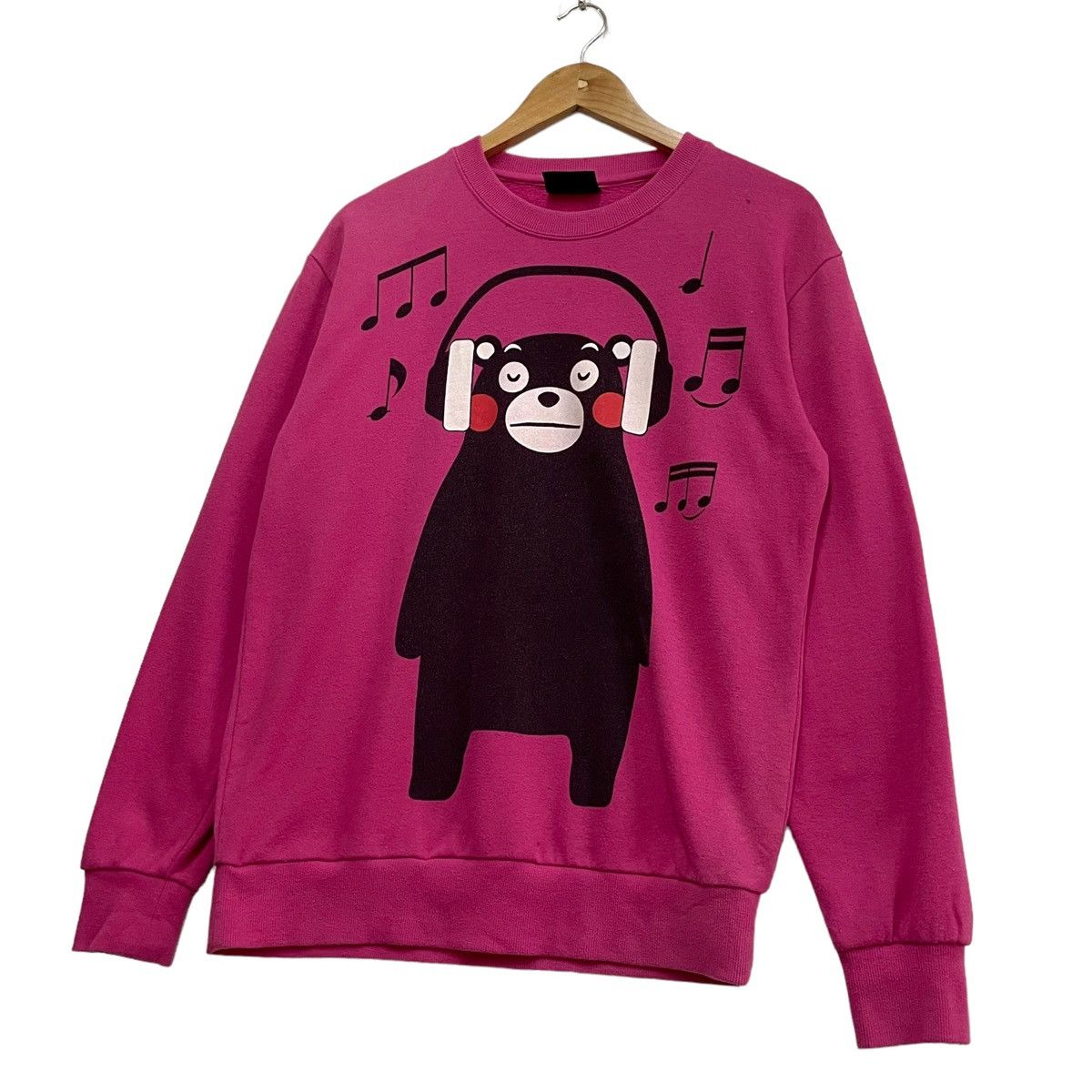 Anime × Cartoon Network × Japanese Brand 💥 KUMAMON BEAR JAPAN ANIME SWEATSHIRT Size M / US 6-8 / IT 42-44 - 3 Thumbnail