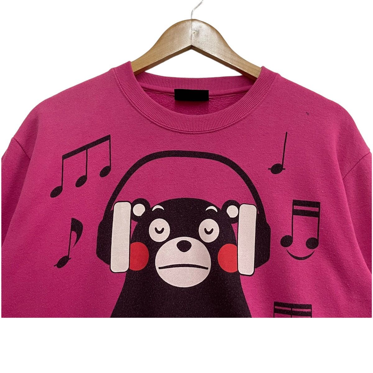 Anime × Cartoon Network × Japanese Brand 💥 KUMAMON BEAR JAPAN ANIME SWEATSHIRT Size M / US 6-8 / IT 42-44 - 5 Thumbnail