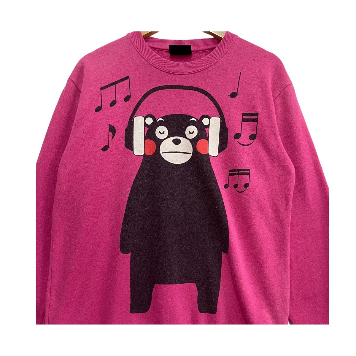 Anime × Cartoon Network × Japanese Brand 💥 KUMAMON BEAR JAPAN ANIME SWEATSHIRT Size M / US 6-8 / IT 42-44 - 4 Thumbnail