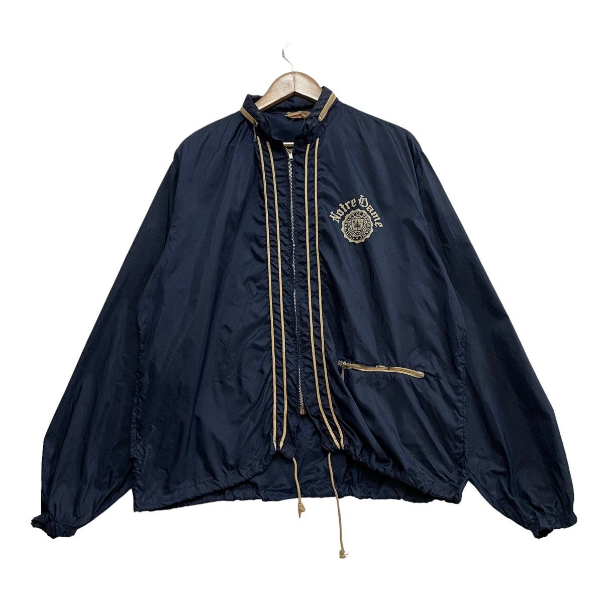 Vtg Rare 50s Champion Running store Man Norte Dame Jacket