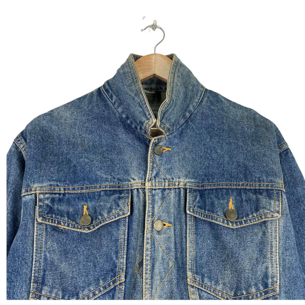 Japanese Brand × Vintage 💥90s ANECDOTE HOMME DENIM BOXY JACKET Size US M / EU 48-50 / 2 - 5 Thumbnail