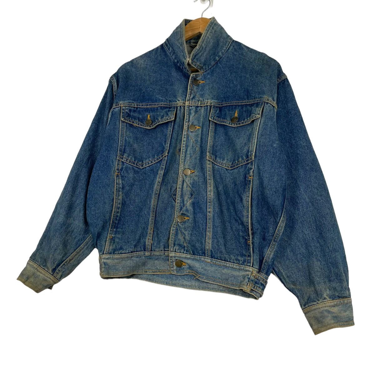 Japanese Brand × Vintage 💥90s ANECDOTE HOMME DENIM BOXY JACKET Size US M / EU 48-50 / 2 - 2 Thumbnail