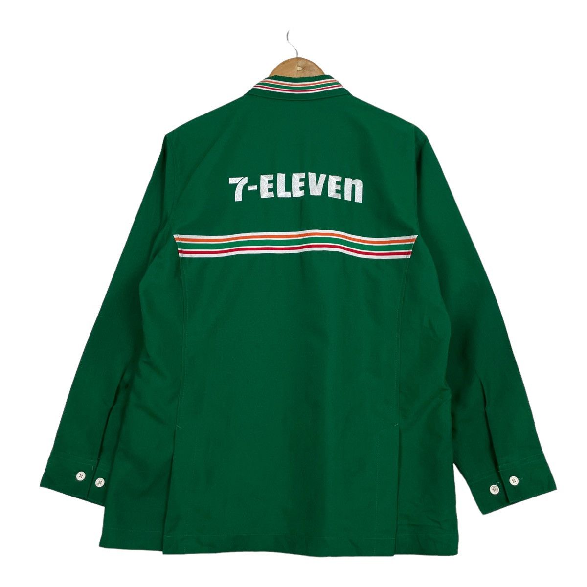 Japanese Brand × Vintage 💥VINTAGE 7ELEVEN JAPAN FASHION ZIPPER JACKET Size US M / EU 48-50 / 2 - 10 Thumbnail