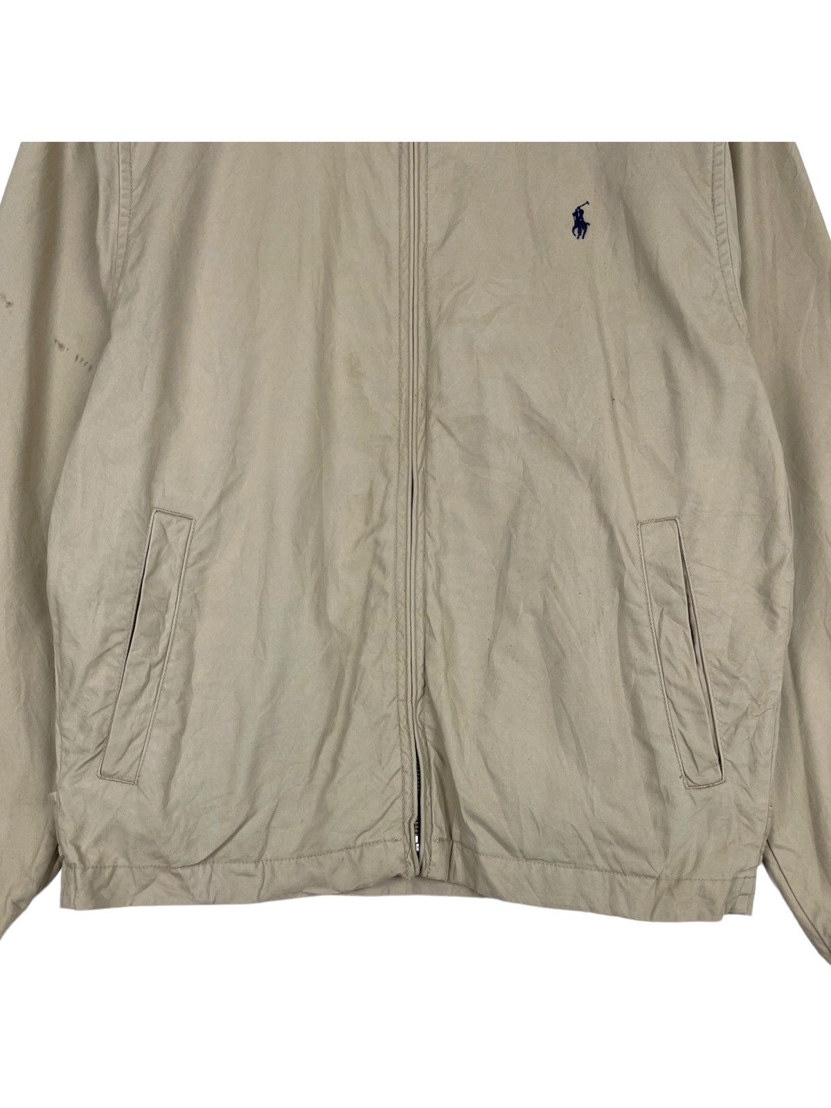 Polo Ralph Lauren × Vintage 💥90s POLO RALPH LAUREN SMALL PONY ZIPPER JACKET Size US M / EU 48-50 / 2 - 6 Thumbnail