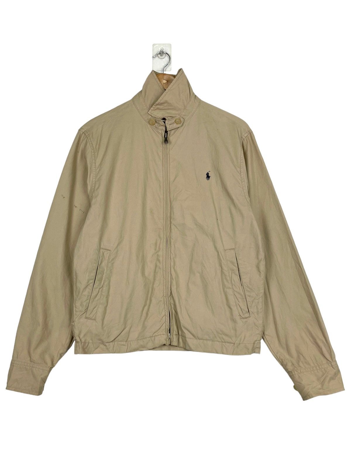 Polo Ralph Lauren × Vintage 💥90s POLO RALPH LAUREN SMALL PONY ZIPPER JACKET Size US M / EU 48-50 / 2 - 1 Thumbnail