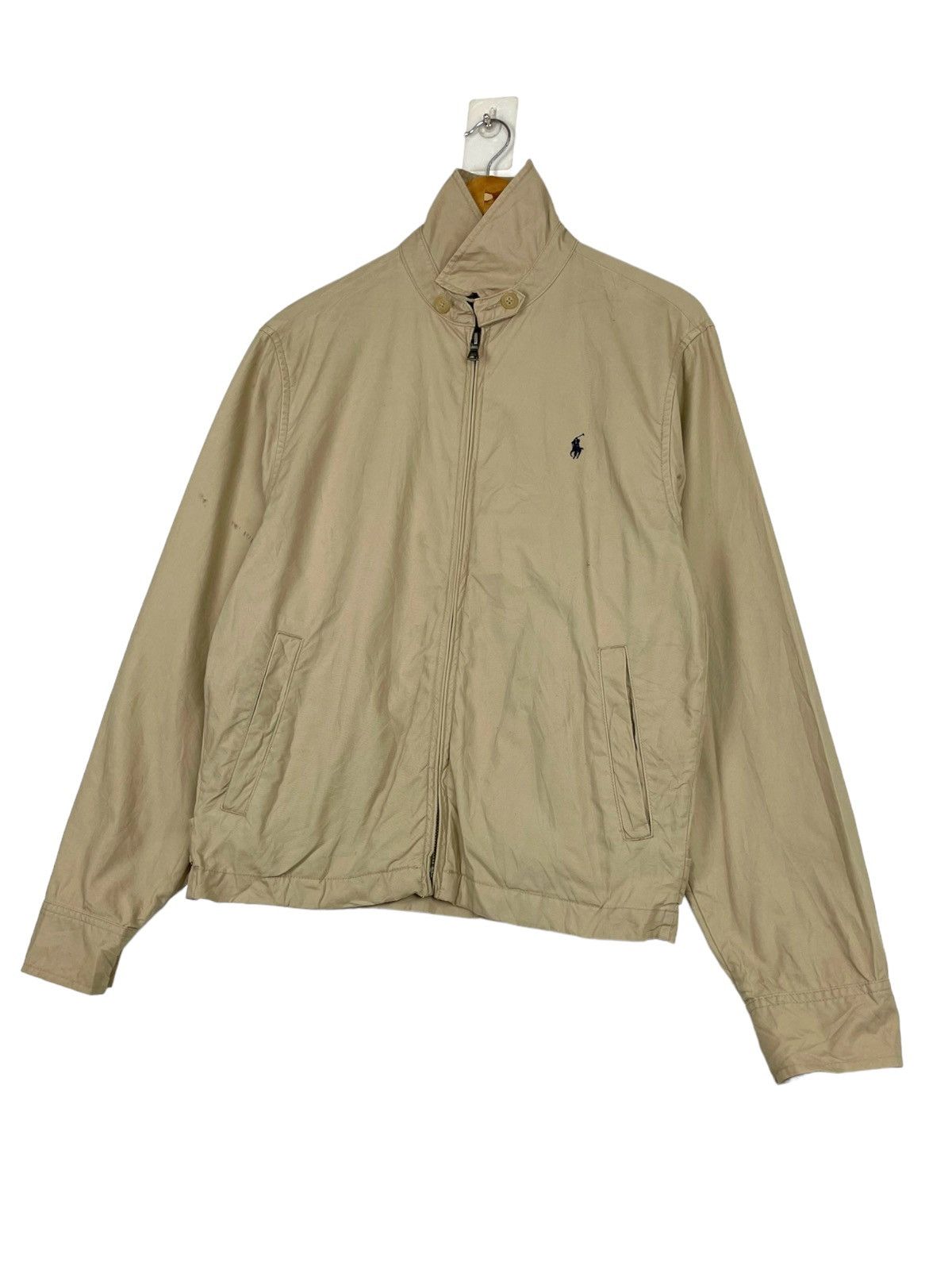 Polo Ralph Lauren × Vintage 💥90s POLO RALPH LAUREN SMALL PONY ZIPPER JACKET Size US M / EU 48-50 / 2 - 3 Thumbnail