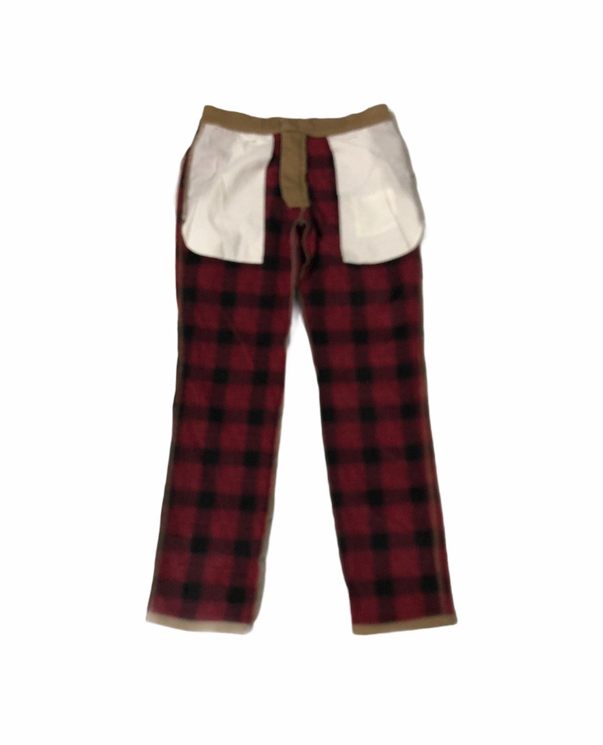 Japanese Brand 🔥Nice Casual Pants Check Fleece Inside Size US 30 / EU 46 - 6 Thumbnail