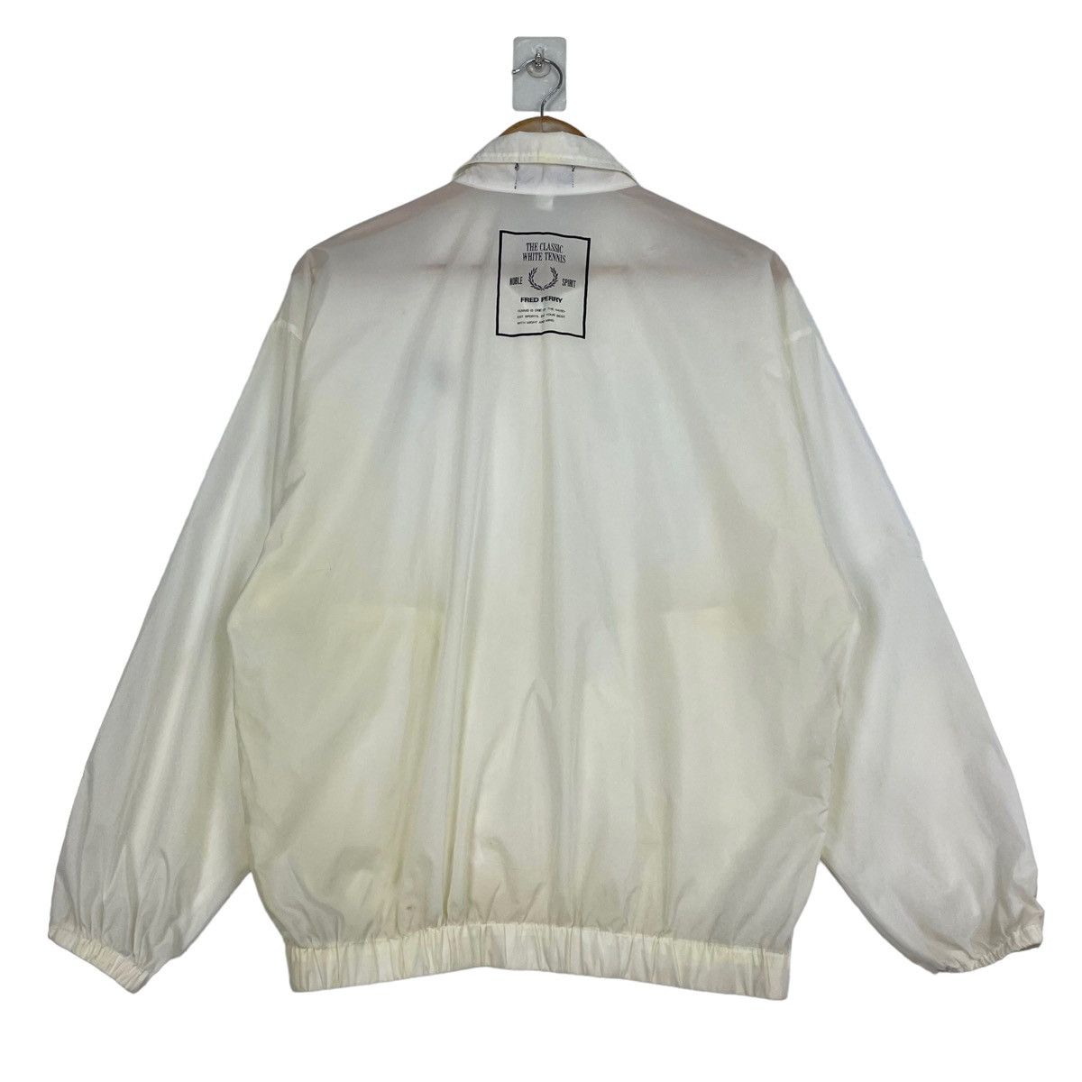 Fred Perry × Japanese Brand × Vintage 💥80s FRED PERRY TENNIS ZIPPER WINDBREAKER Size US M / EU 48-50 / 2 - 6 Thumbnail