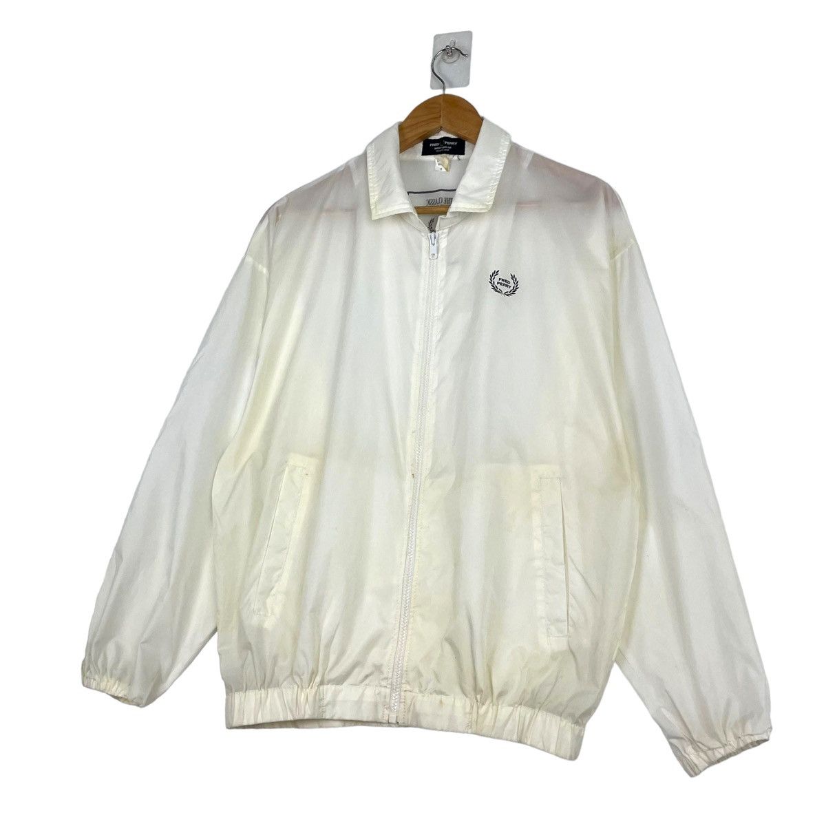 Fred Perry × Japanese Brand × Vintage 💥80s FRED PERRY TENNIS ZIPPER WINDBREAKER Size US M / EU 48-50 / 2 - 3 Thumbnail