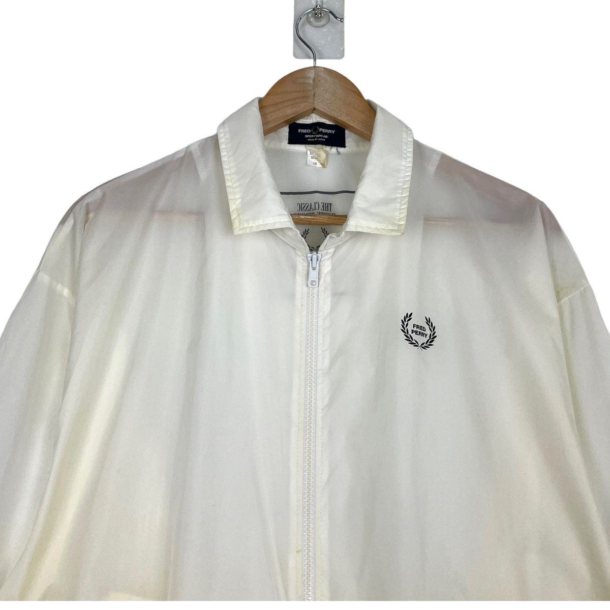 Fred Perry × Japanese Brand × Vintage 💥80s FRED PERRY TENNIS ZIPPER WINDBREAKER Size US M / EU 48-50 / 2 - 4 Thumbnail
