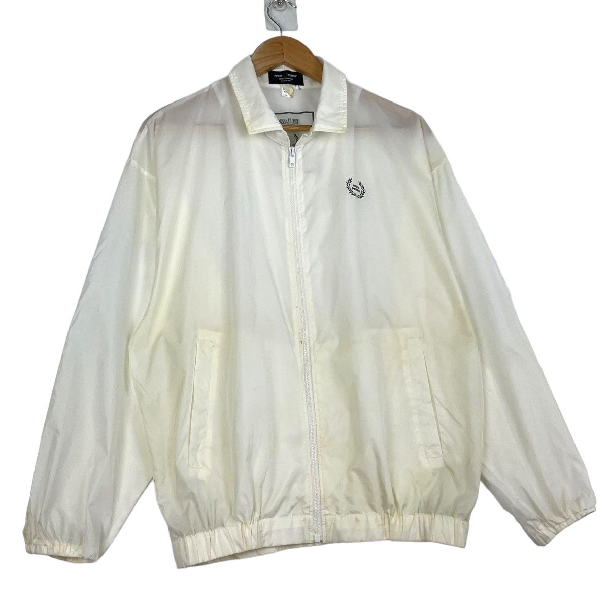 Fred Perry × Japanese Brand × Vintage 💥80s FRED PERRY TENNIS ZIPPER WINDBREAKER Size US M / EU 48-50 / 2 - 2 Thumbnail