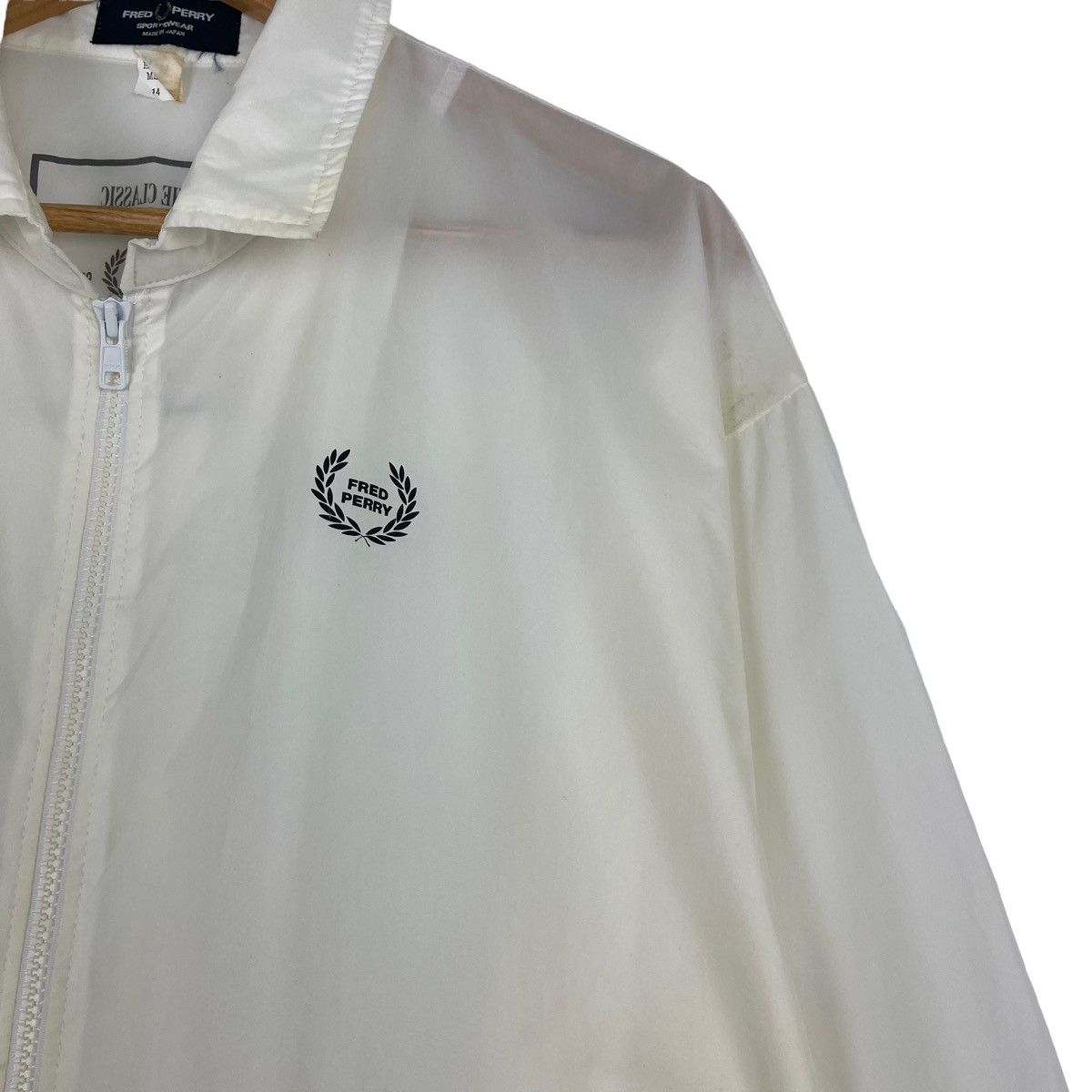 Fred Perry × Japanese Brand × Vintage 💥80s FRED PERRY TENNIS ZIPPER WINDBREAKER Size US M / EU 48-50 / 2 - 5 Thumbnail