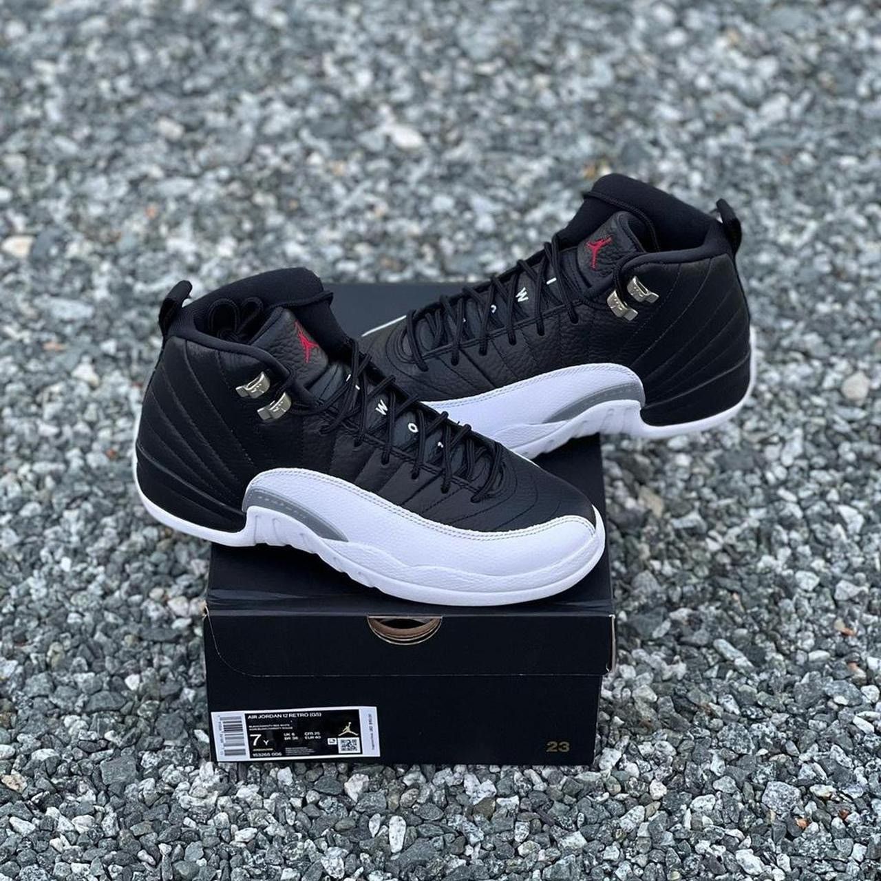 Jordan Brand AIR JORDAN 12 RETRO PLAYOFFS GS Size 7 Grailed