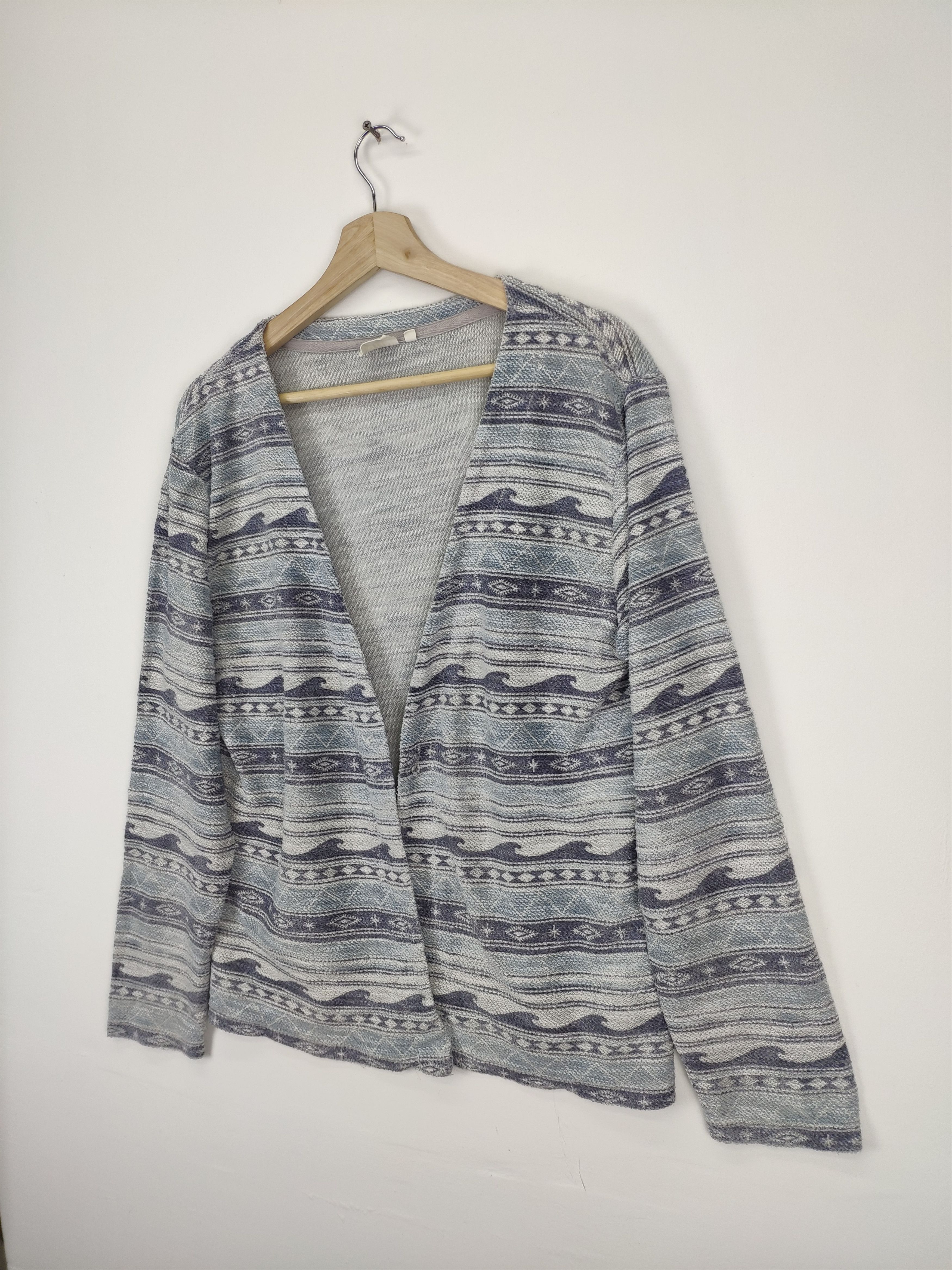 Japanese Brand × Vintage Vintage Knit Cardigan Native Style Size US M / EU 48-50 / 2 - 2 Thumbnail