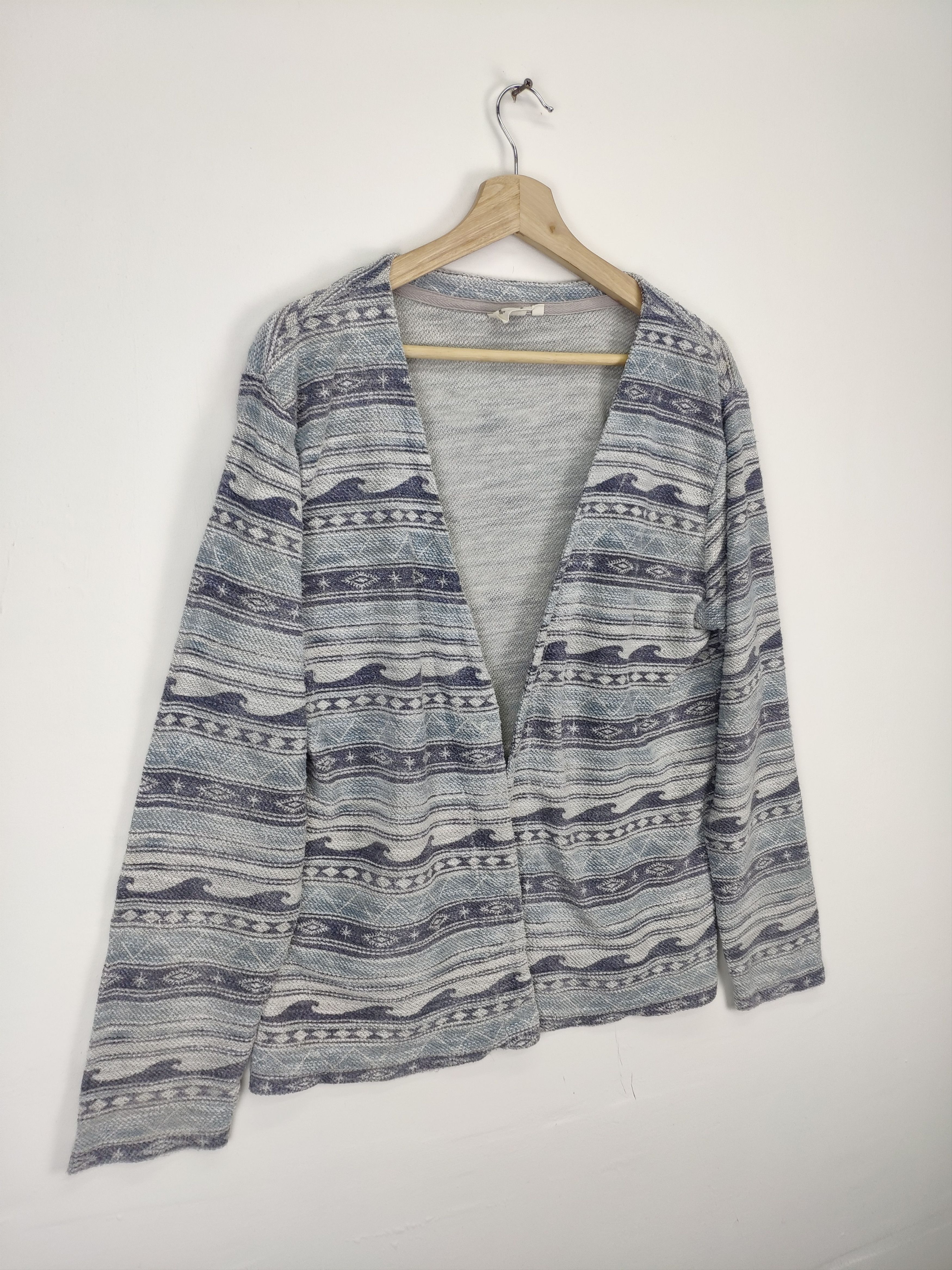 Japanese Brand × Vintage Vintage Knit Cardigan Native Style Size US M / EU 48-50 / 2 - 3 Thumbnail