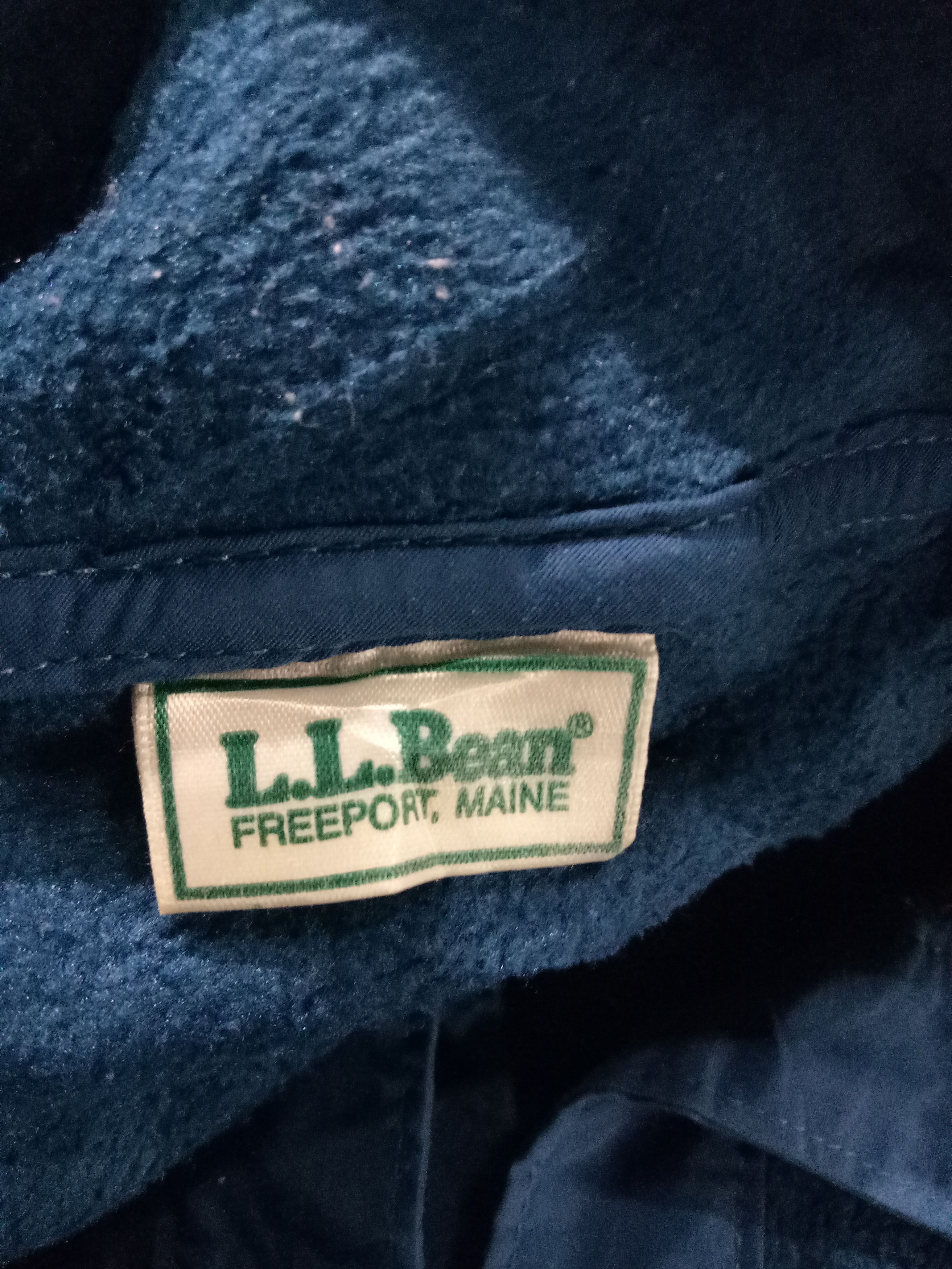 L.L. Bean Vintage LL.Bean Fleece Jacket Half Snap Button Size US L / EU 52-54 / 3 - 5 Thumbnail