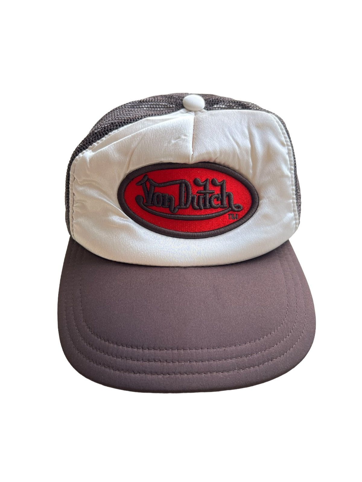 Von Dutch HYPE🔥Von Dutch ™️ Logo Patch Mesh Snapback Trucker Hat Cap Size ONE SIZE - 3 Thumbnail