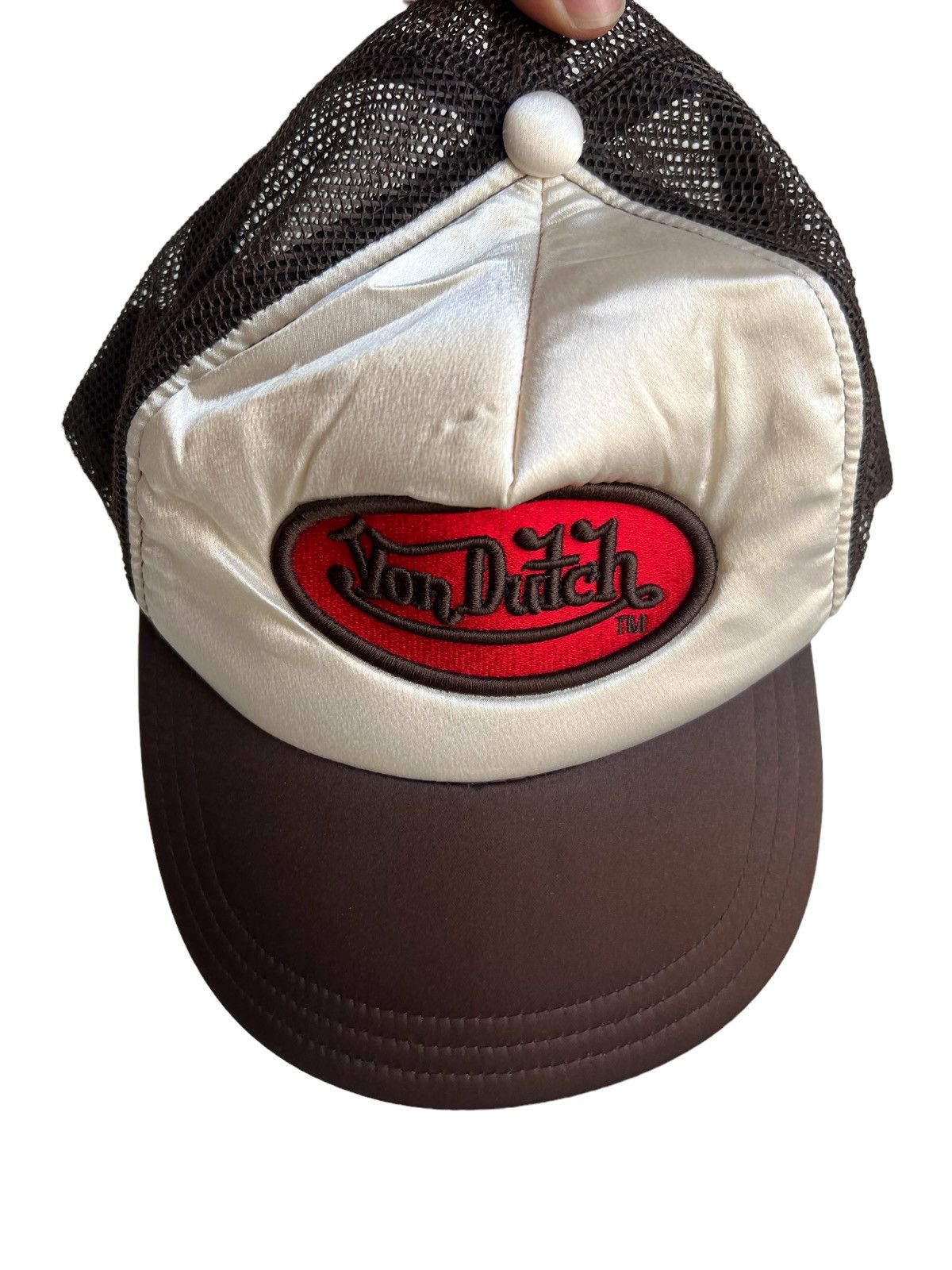 Von Dutch HYPE🔥Von Dutch ™️ Logo Patch Mesh Snapback Trucker Hat Cap Size ONE SIZE - 1 Thumbnail