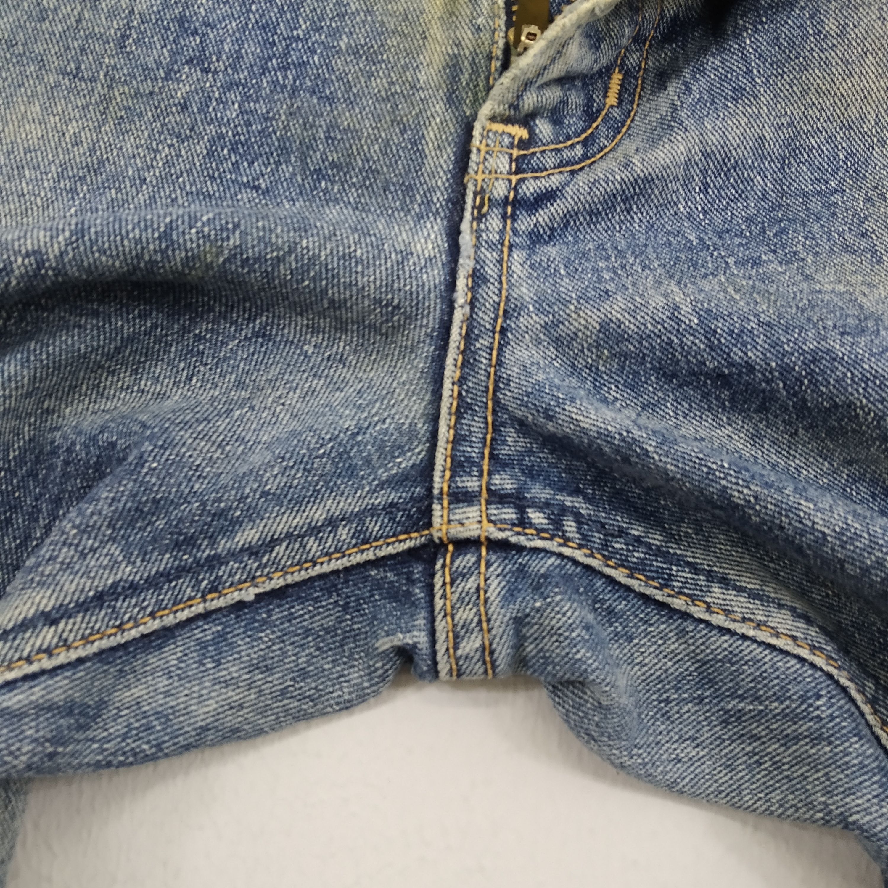 Edwin W33 Edwin 403 Stone Wash Blue Denim Jeans Size US 33 - 13 Thumbnail
