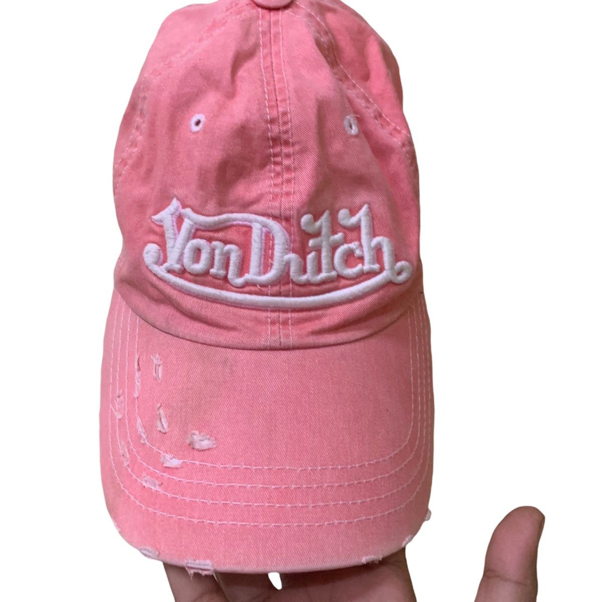 Von Dutch Von Dutch distress cap nice design Size ONE SIZE - 2 Thumbnail