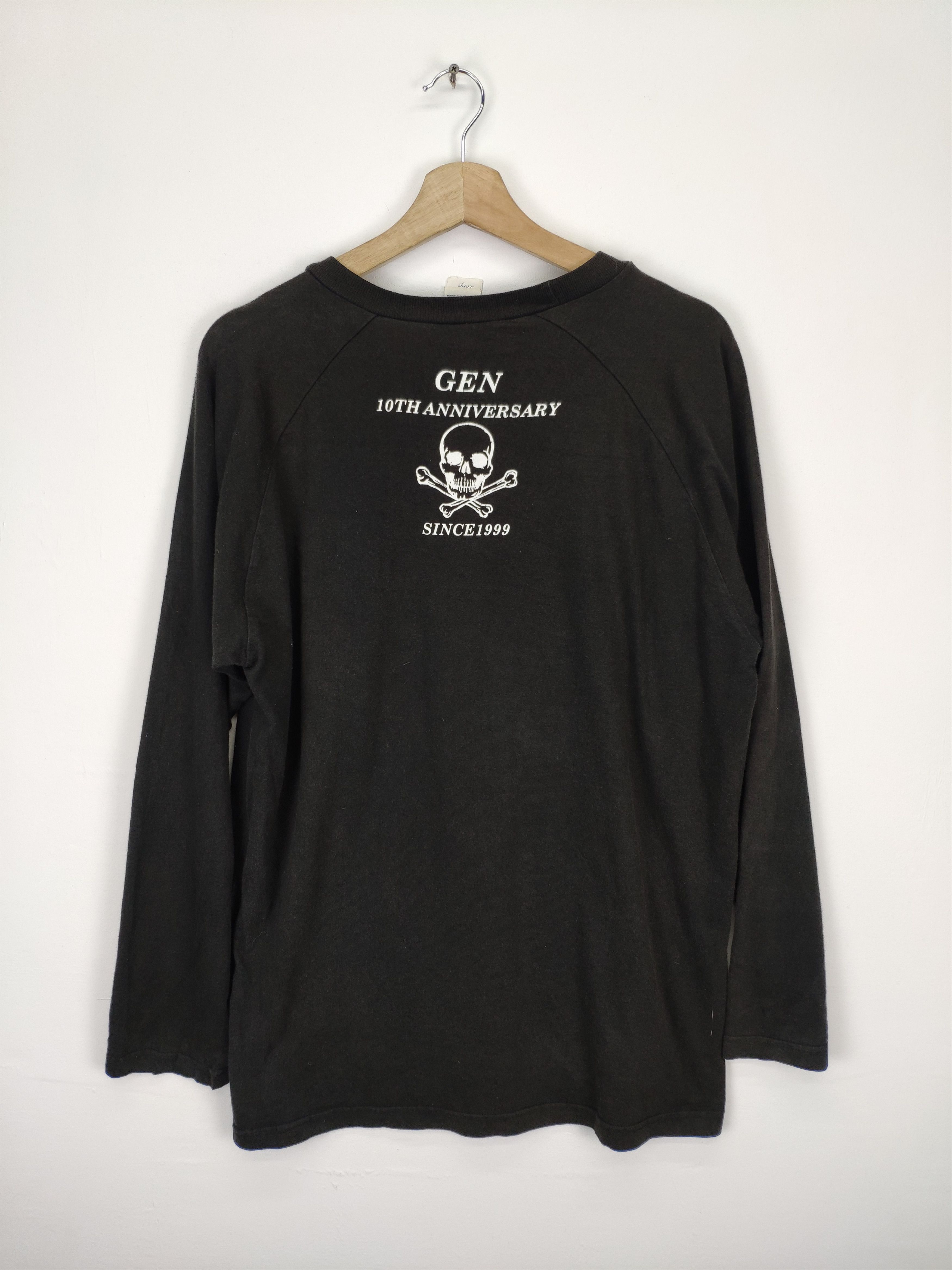 If Six Was Nine × Japanese Brand × Vintage Vintage Skull Long Sleeve Shirt Mastermind Style Size US M / EU 48-50 / 2 - 9 Thumbnail