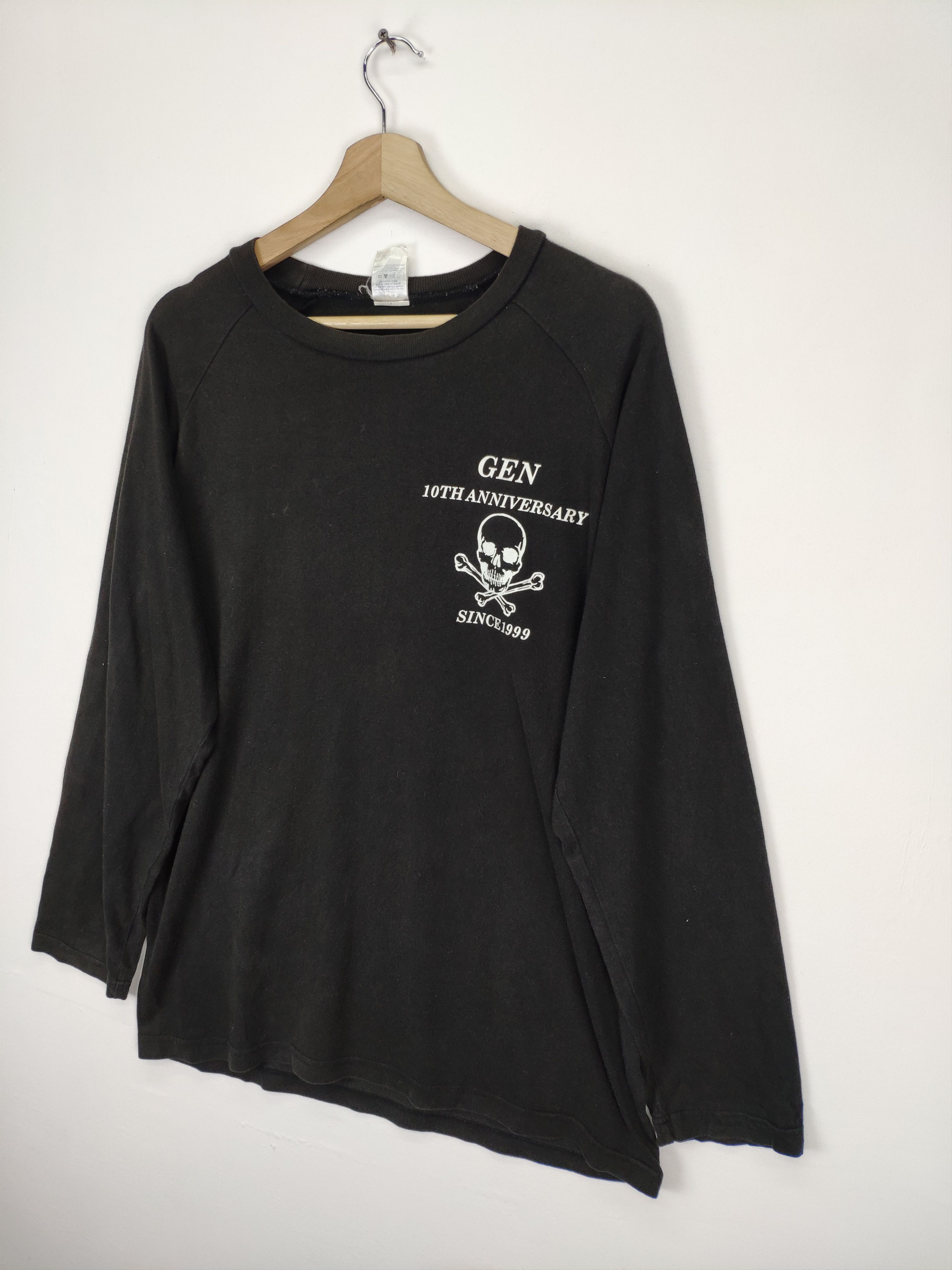 If Six Was Nine × Japanese Brand × Vintage Vintage Skull Long Sleeve Shirt Mastermind Style Size US M / EU 48-50 / 2 - 2 Thumbnail