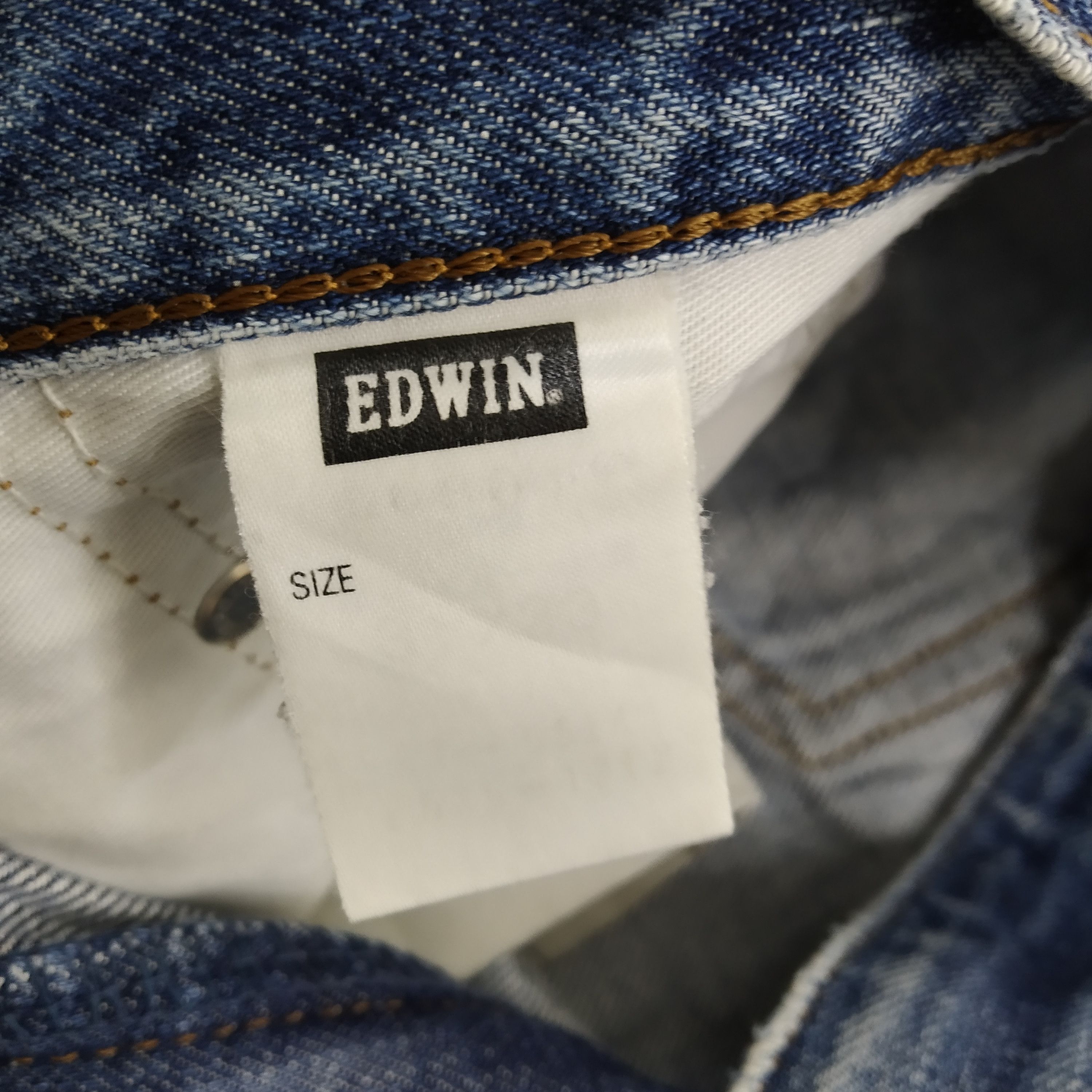 Edwin W30 Distressed Edwin Stone Wash Ripped Blue Faded Jeans Size US 30 / EU 46 - 13 Thumbnail