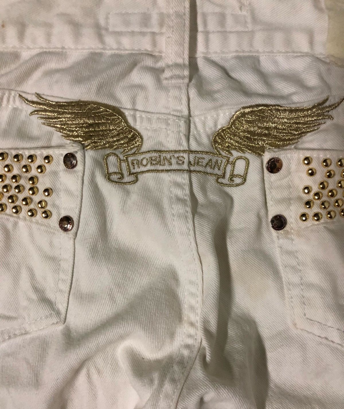 Robins Jeans 🔥Robin's Jean Glamorous White Denim Jeans Size US 29 - 6 Thumbnail