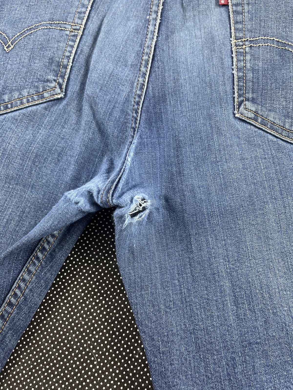 Levi's Vintage Levis 514 Blue Wash Jeans - J013 Size US 36 / EU 52 - 10 Thumbnail