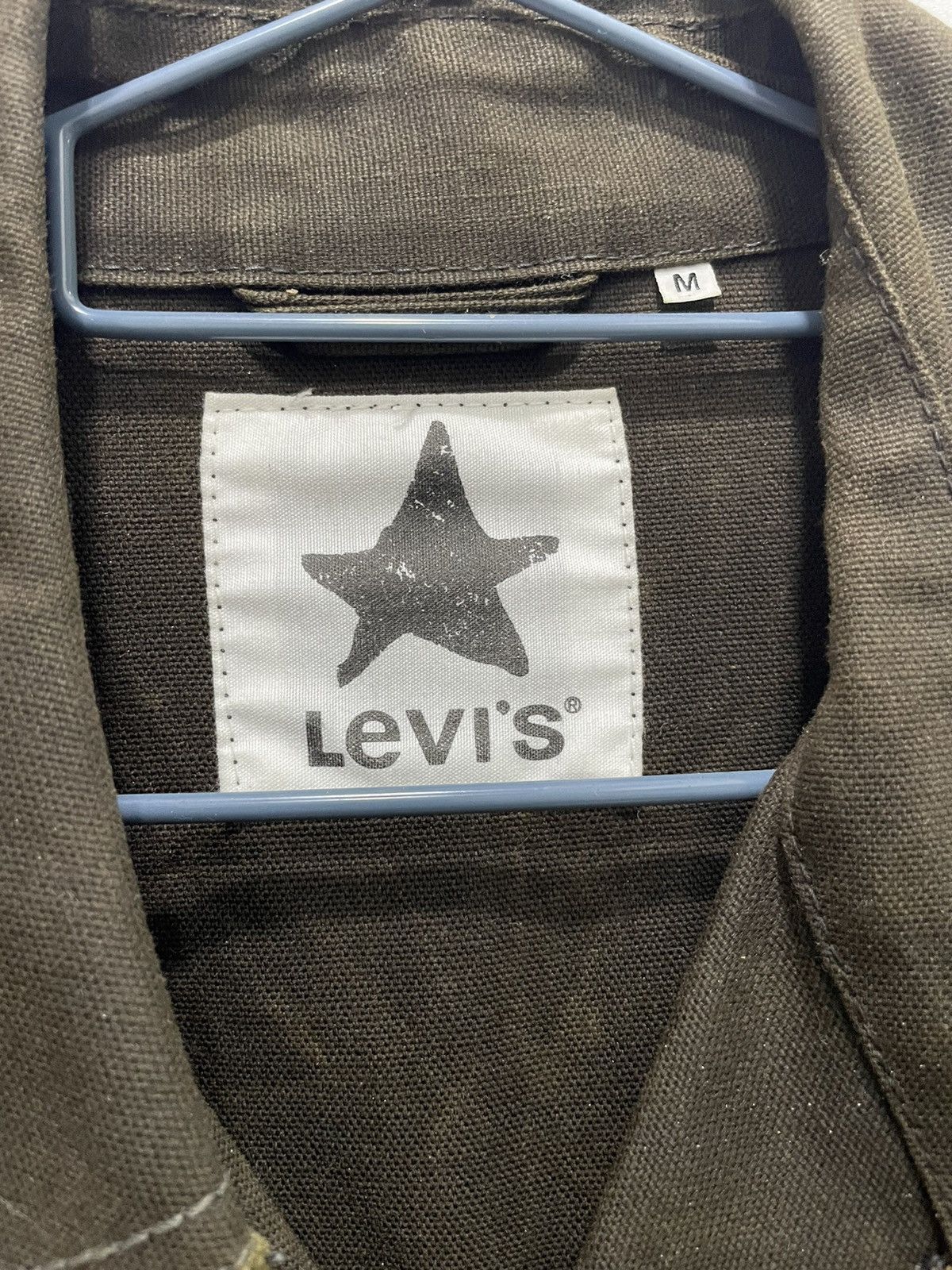Levi's Rare Vintage Levis Long Jacket Military Design Size US M / EU 48-50 / 2 - 6 Thumbnail
