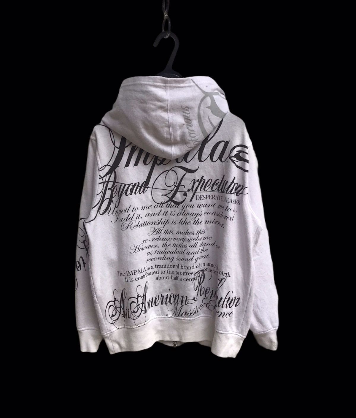 Japanese Brand 🔥Impala Rare Double Zipper Sweatshirt With Hoodies Size US M / EU 48-50 / 2 - 2 Thumbnail