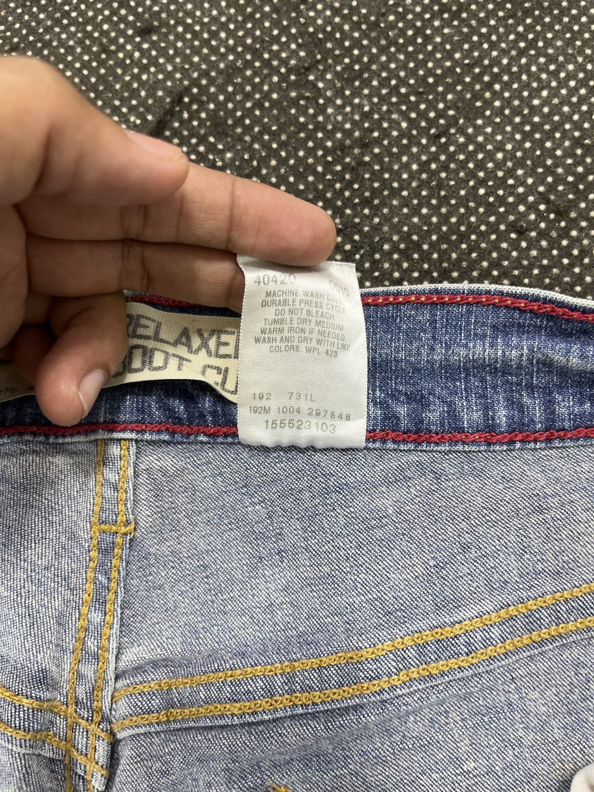 Levi's × Vintage Vintage Levi’s 550 Flare Jeans - JP006 Size 33" - 8 Thumbnail