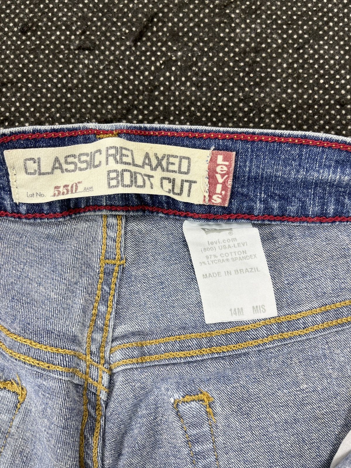 Levi's × Vintage Vintage Levi’s 550 Flare Jeans - JP006 Size 33" - 7 Thumbnail