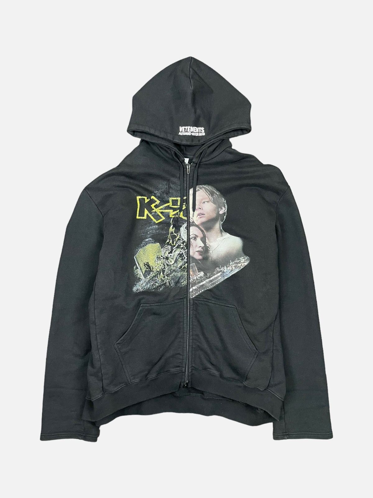 Vetements Vetements 2018 Titanic / Kiss Zip Up Hoodie Grailed