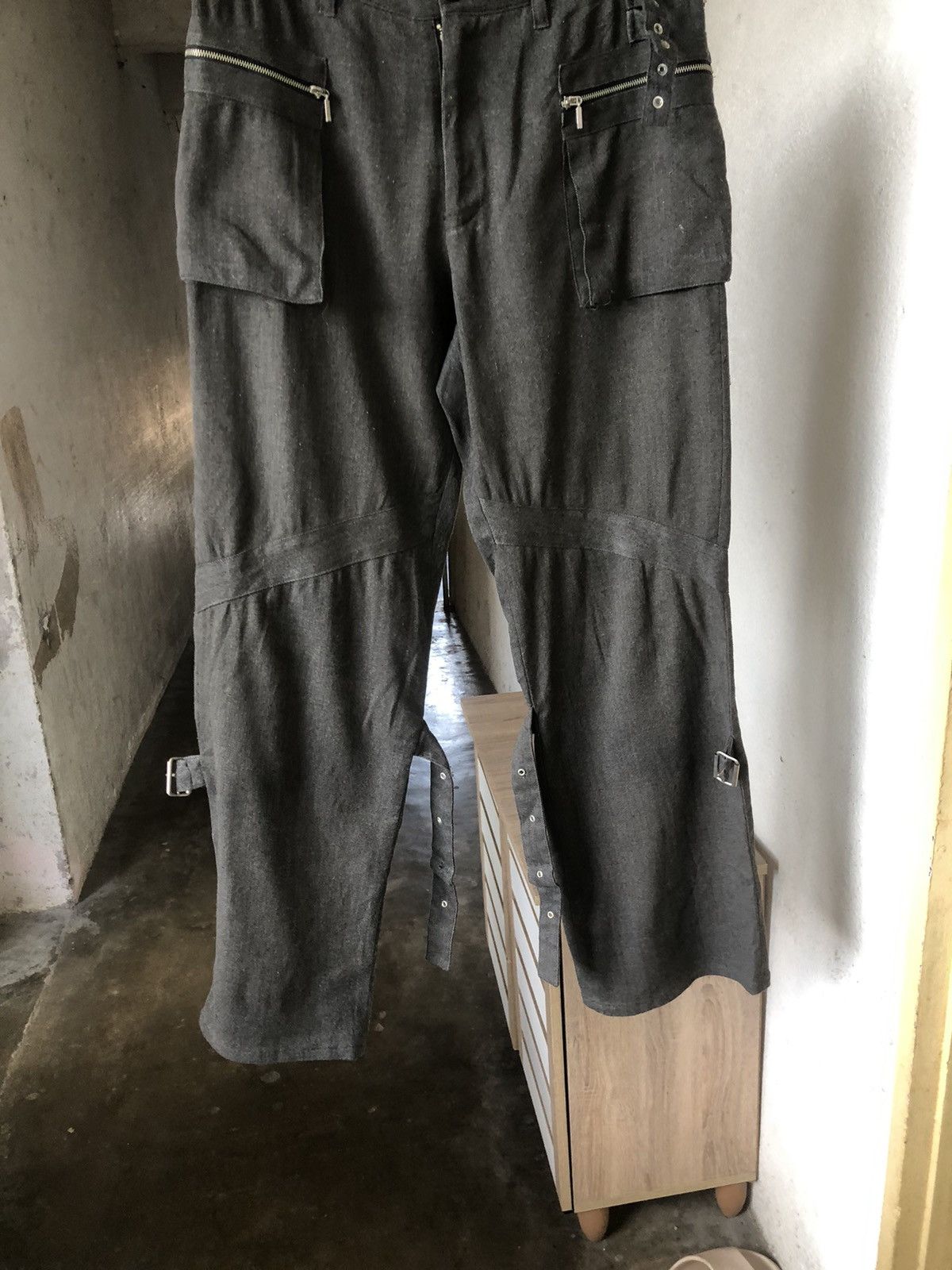 Seditionaries Vintage Baiter Bondage Punk Bush Pants Size US 30 / EU 46 - 5 Thumbnail