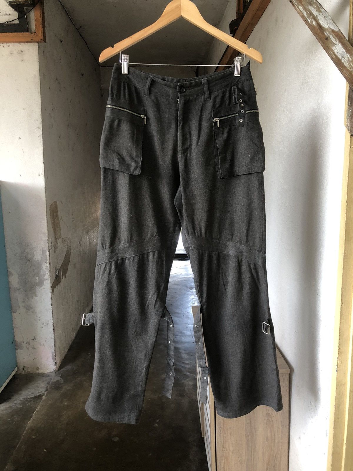 Seditionaries Vintage Baiter Bondage Punk Bush Pants Size US 30 / EU 46 - 1 Thumbnail