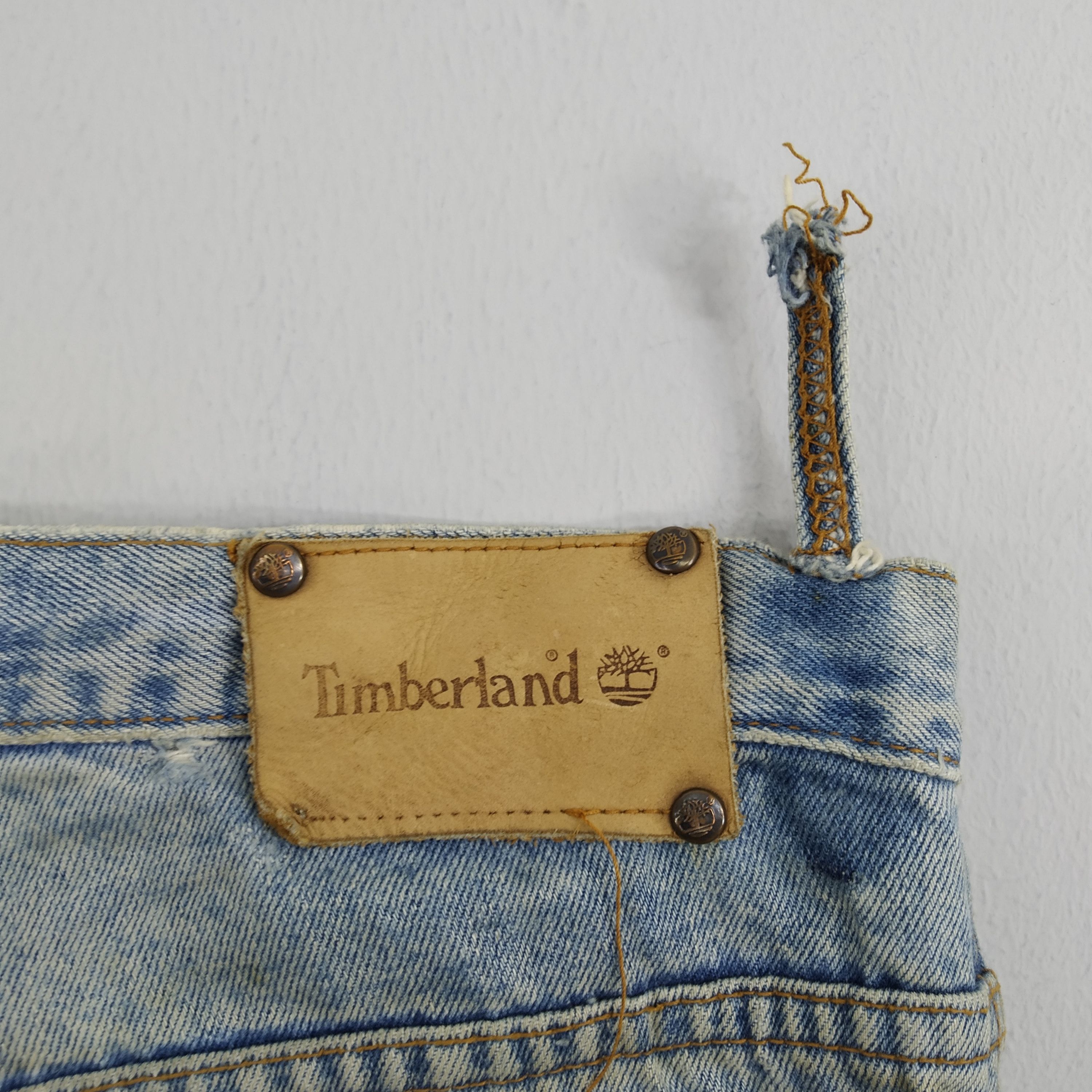 Denime Size 32 Timberland USA Dirty Denim Jeans Timberland Jeans Size US 32 / EU 48 - 12 Thumbnail