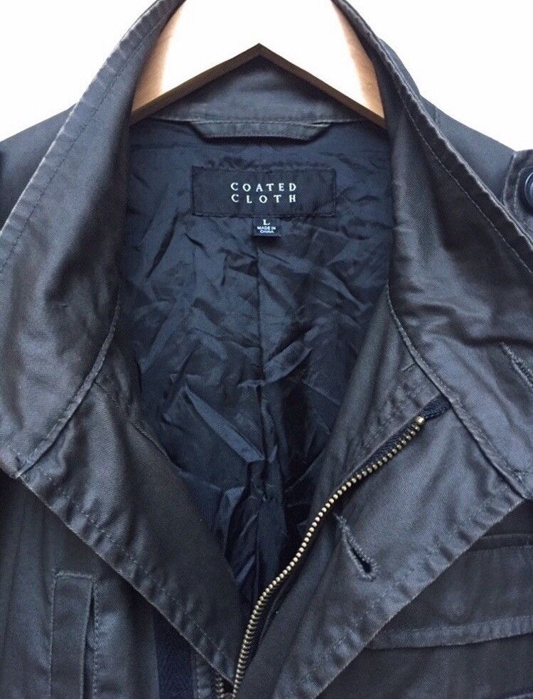 Japanese Brand 🔥Uniqlo Coated Cloth Multy Pocket Pvc Jacket Size US M / EU 48-50 / 2 - 3 Thumbnail