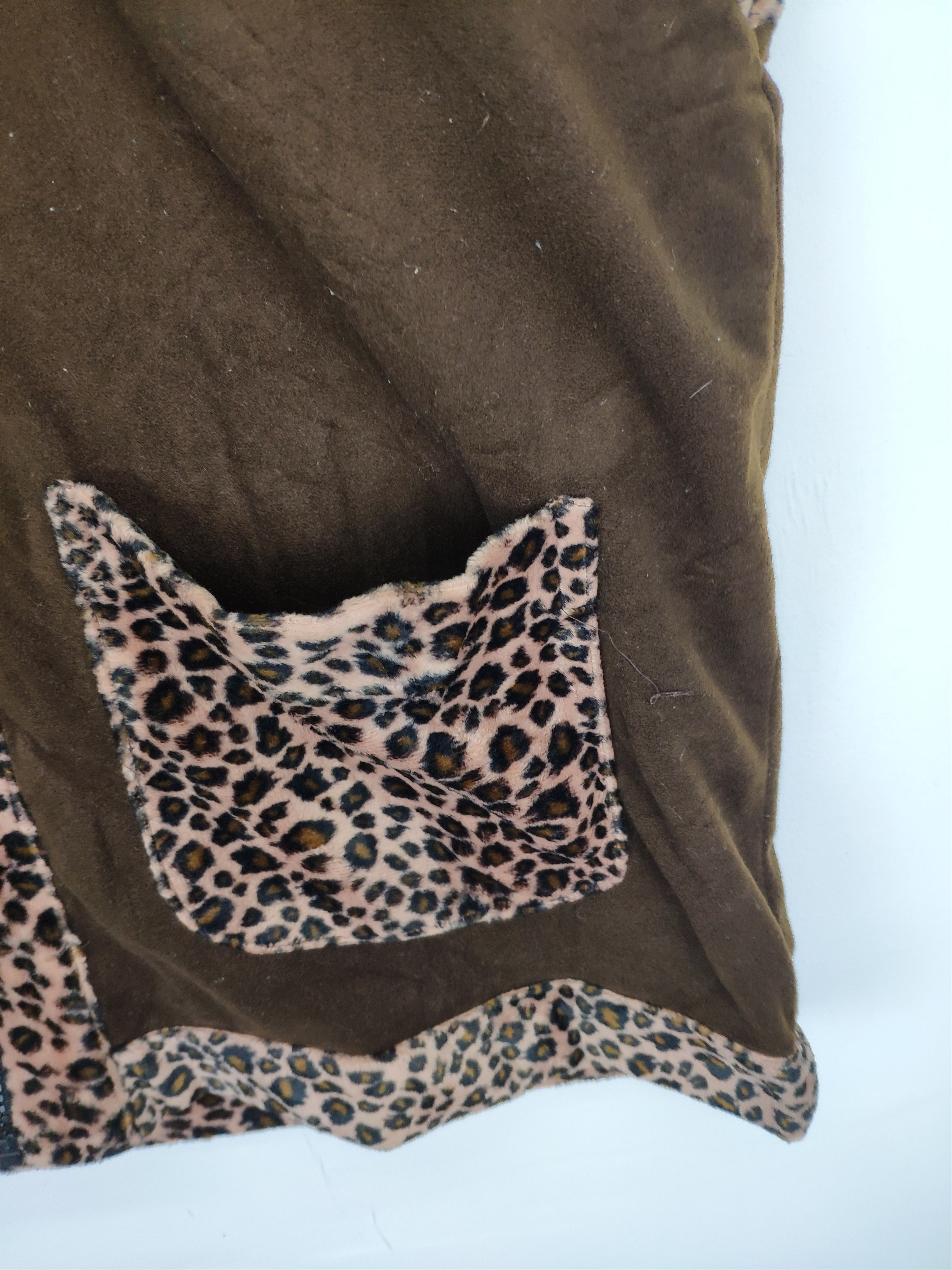 Designer × Japanese Brand Vintage Vest Leopard Reversible Zip Up Size US M / EU 48-50 / 2 - 4 Thumbnail