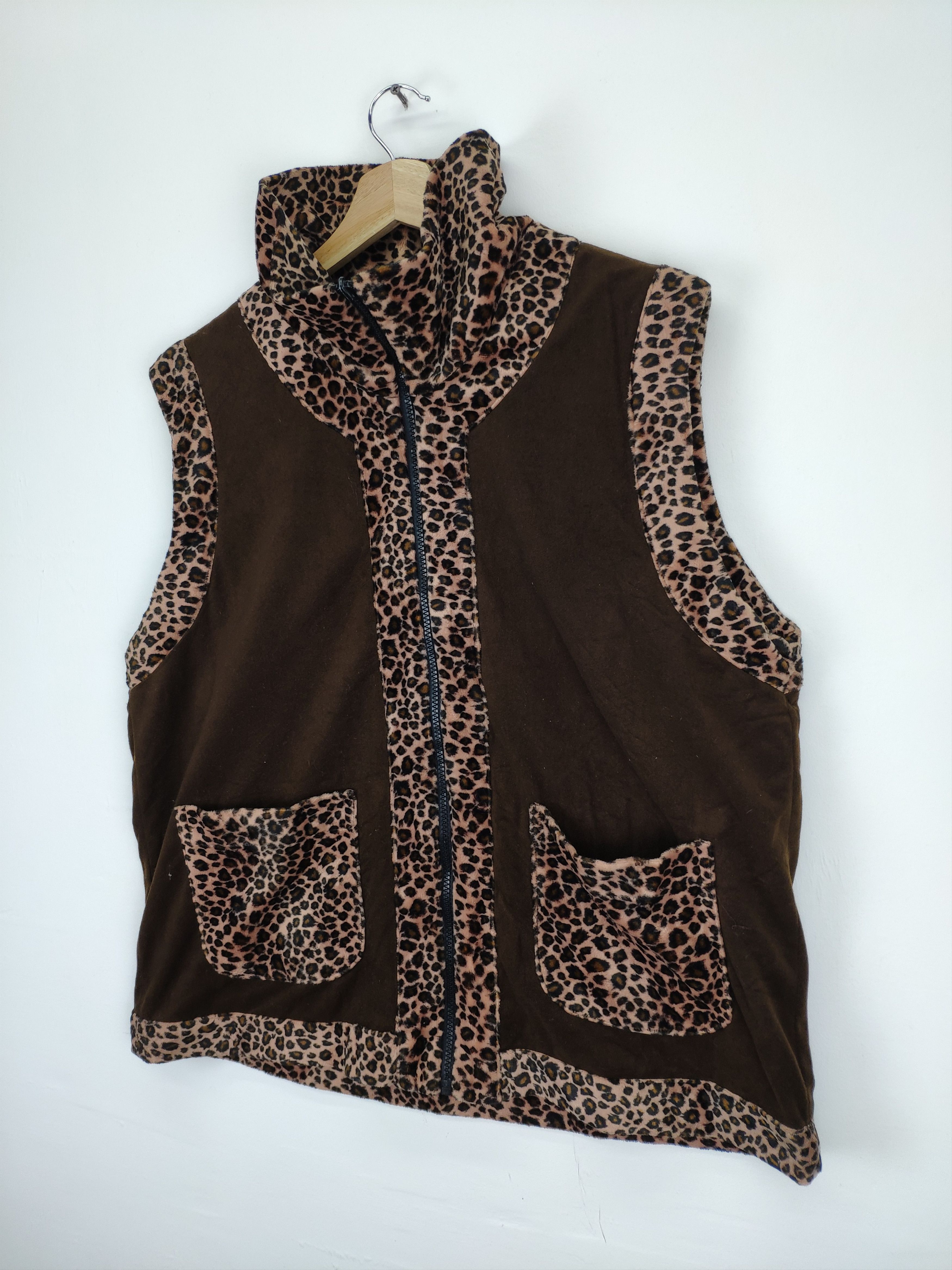 Vintage Japan Old outlets Betty's Reversible Vest Jacket Sz Medium