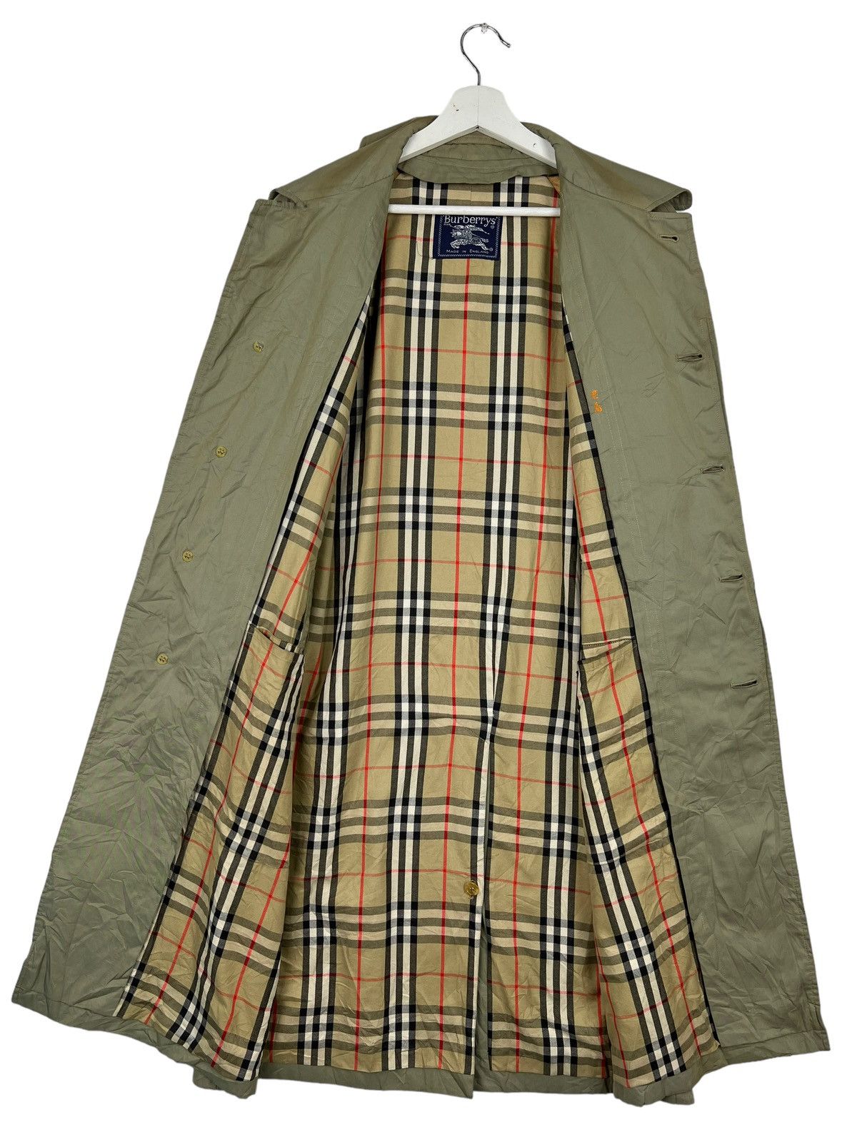 Burberry 🔥 BURBERRY TRENCH COAT NOVA CHECK Size US M / EU 48-50 / 2 - 5 Thumbnail