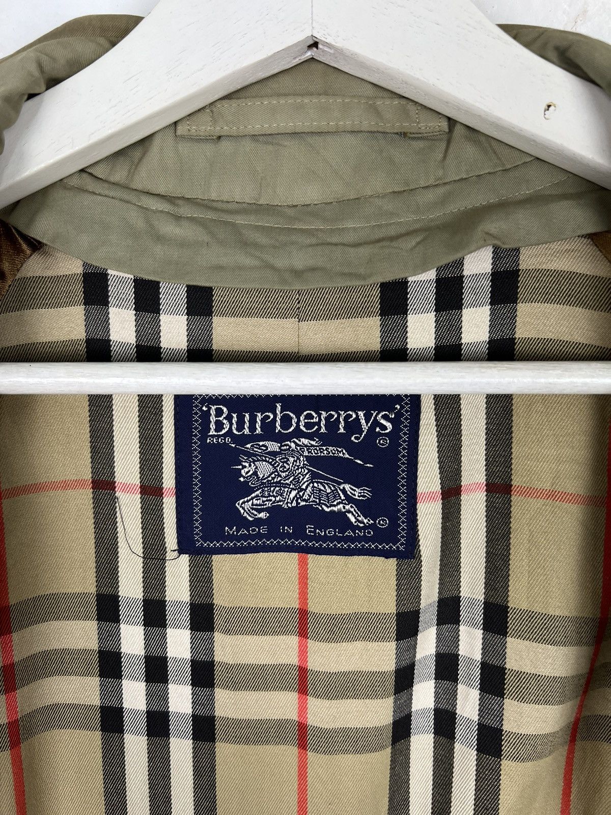 Burberry 🔥 BURBERRY TRENCH COAT NOVA CHECK Size US M / EU 48-50 / 2 - 8 Thumbnail