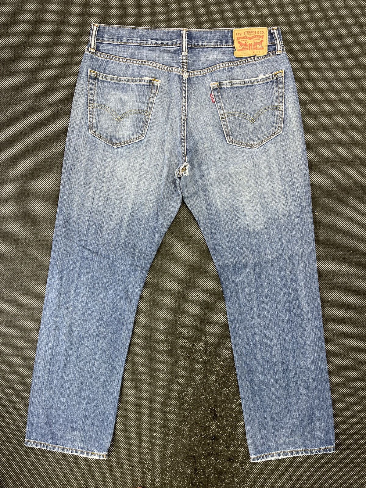 Levi's Vintage Levis 559 Distressed Jeans - J538 Size US 35 - 2 Thumbnail