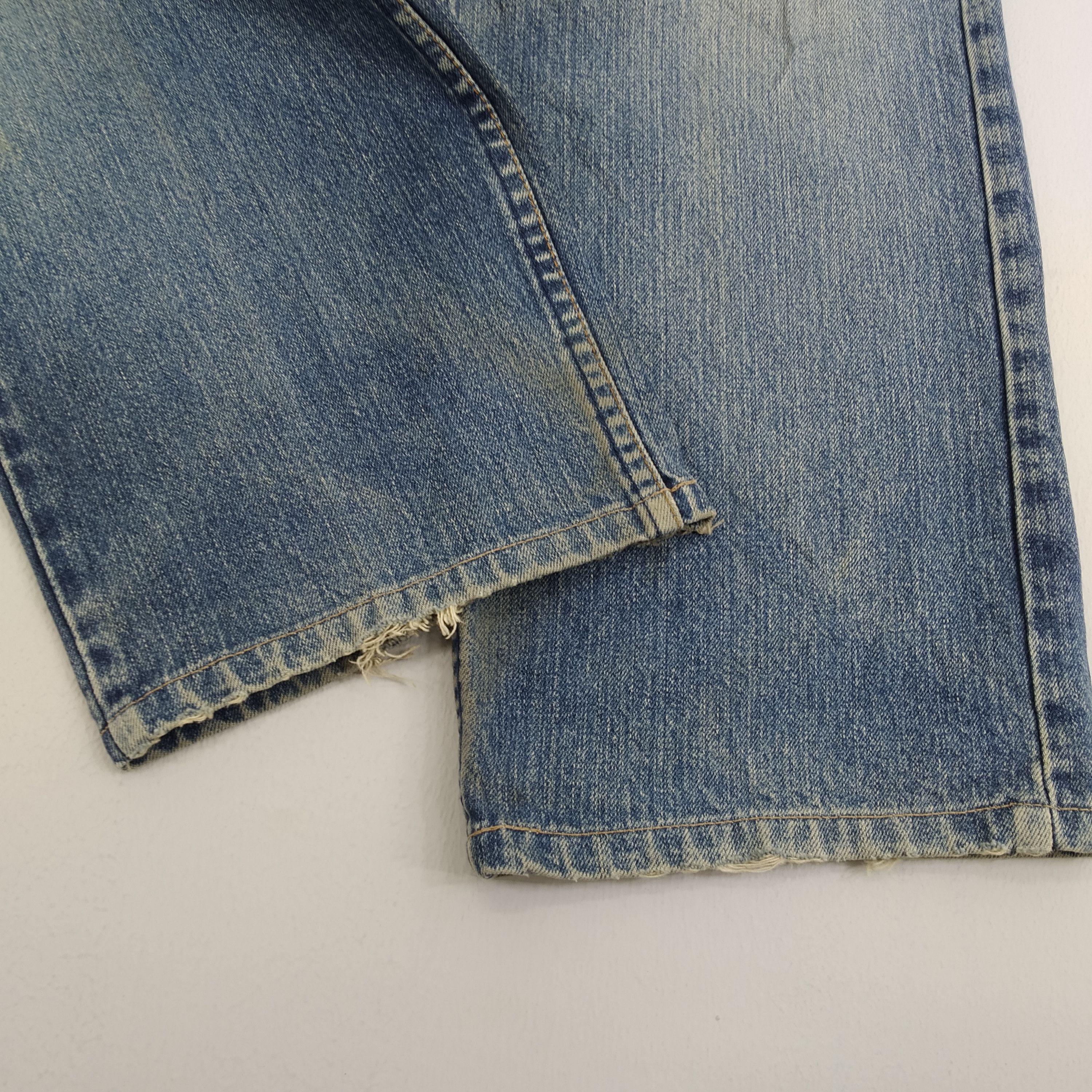 Levi's Size 34 Levi's 512 Distressed Ripped Denim Jeans Size US 34 / EU 50 - 5 Thumbnail